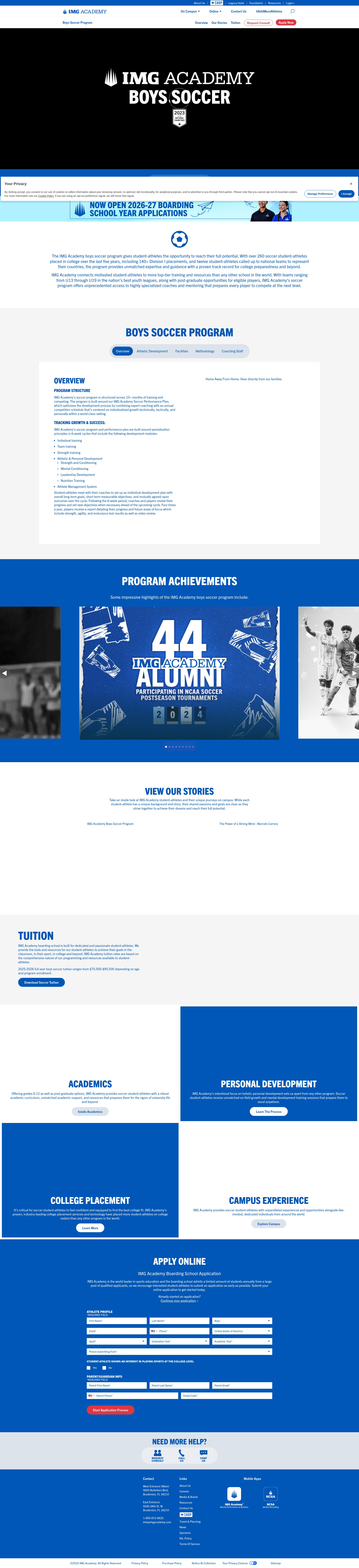 Landing Page