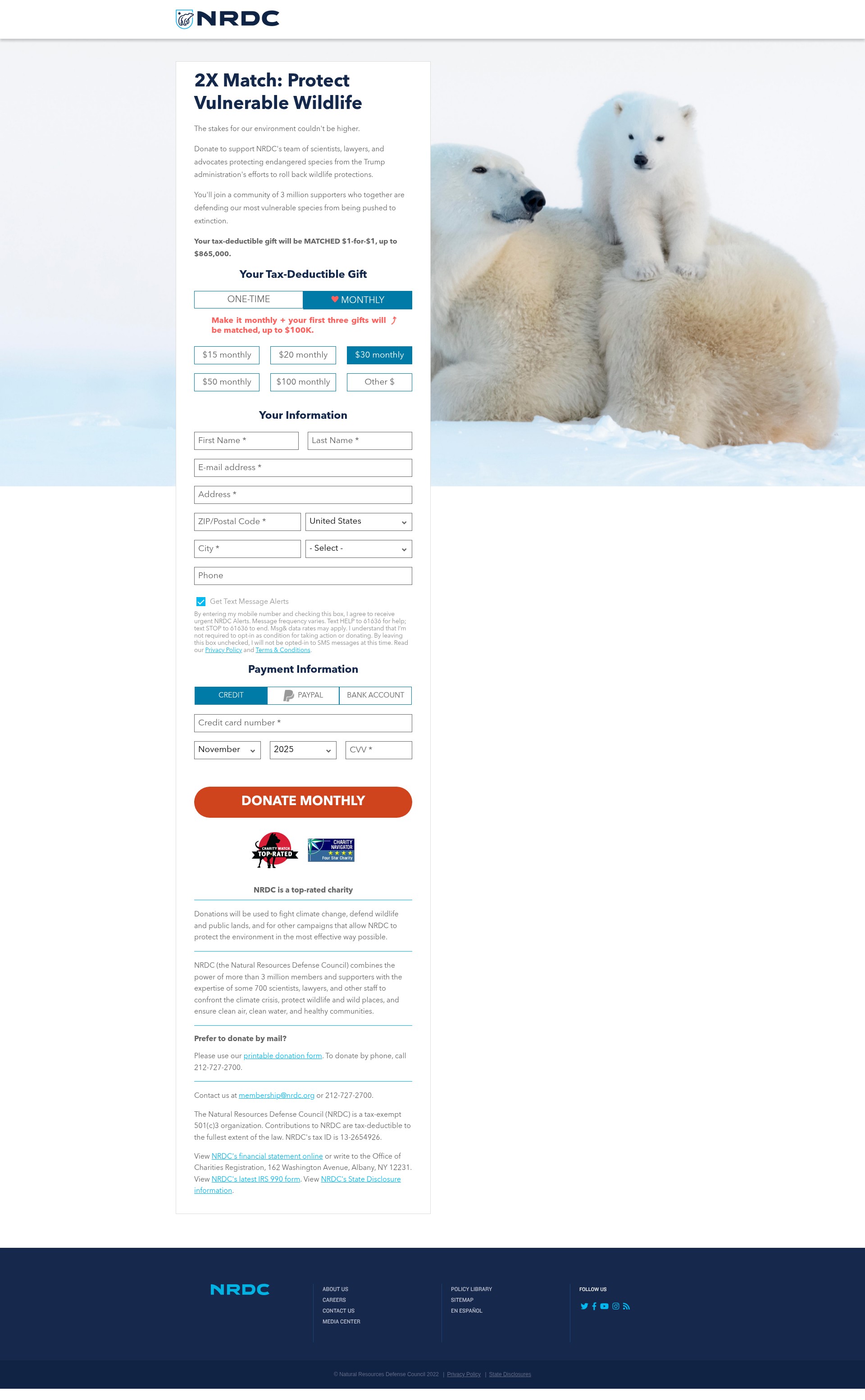 Landing Page