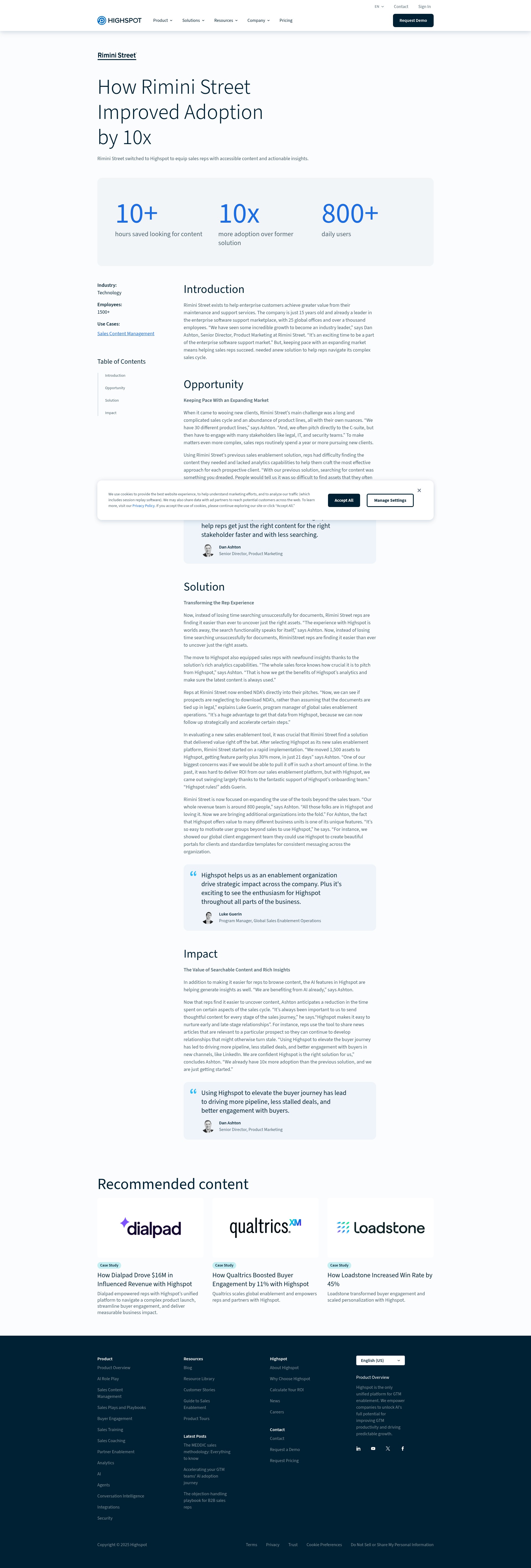 Landing Page