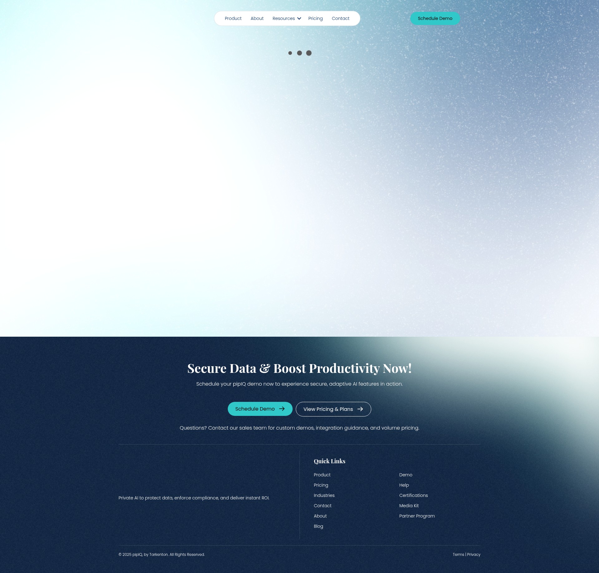 Landing Page