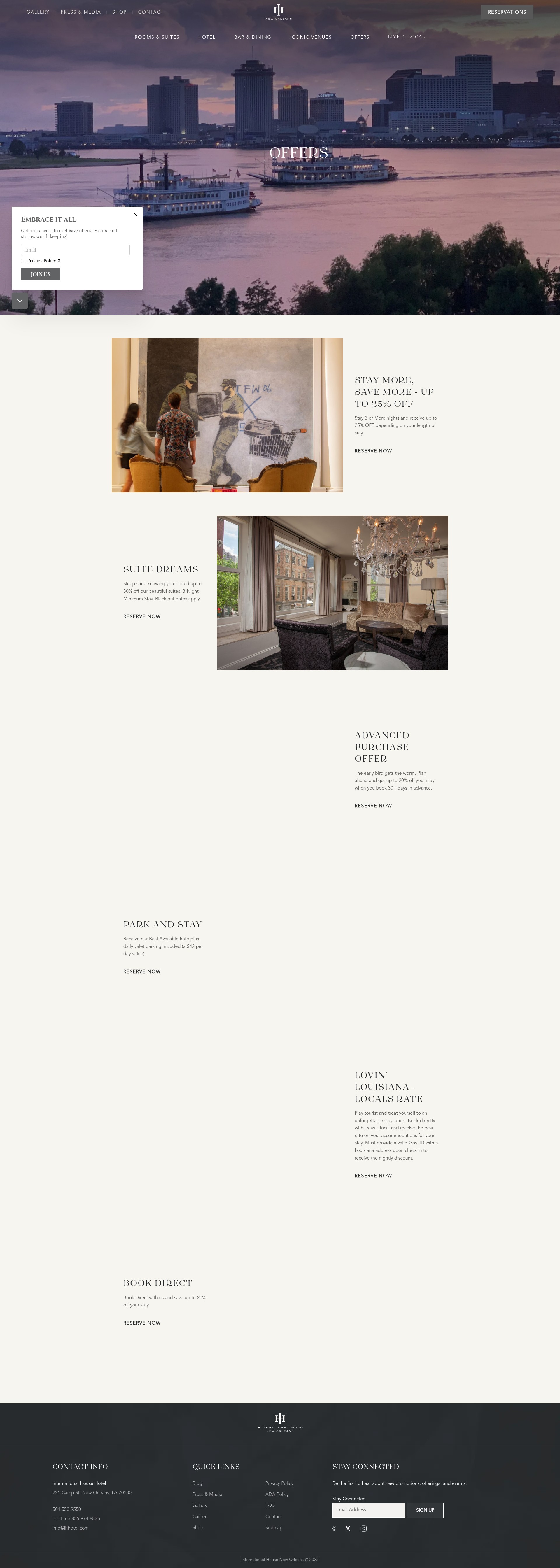 Landing Page