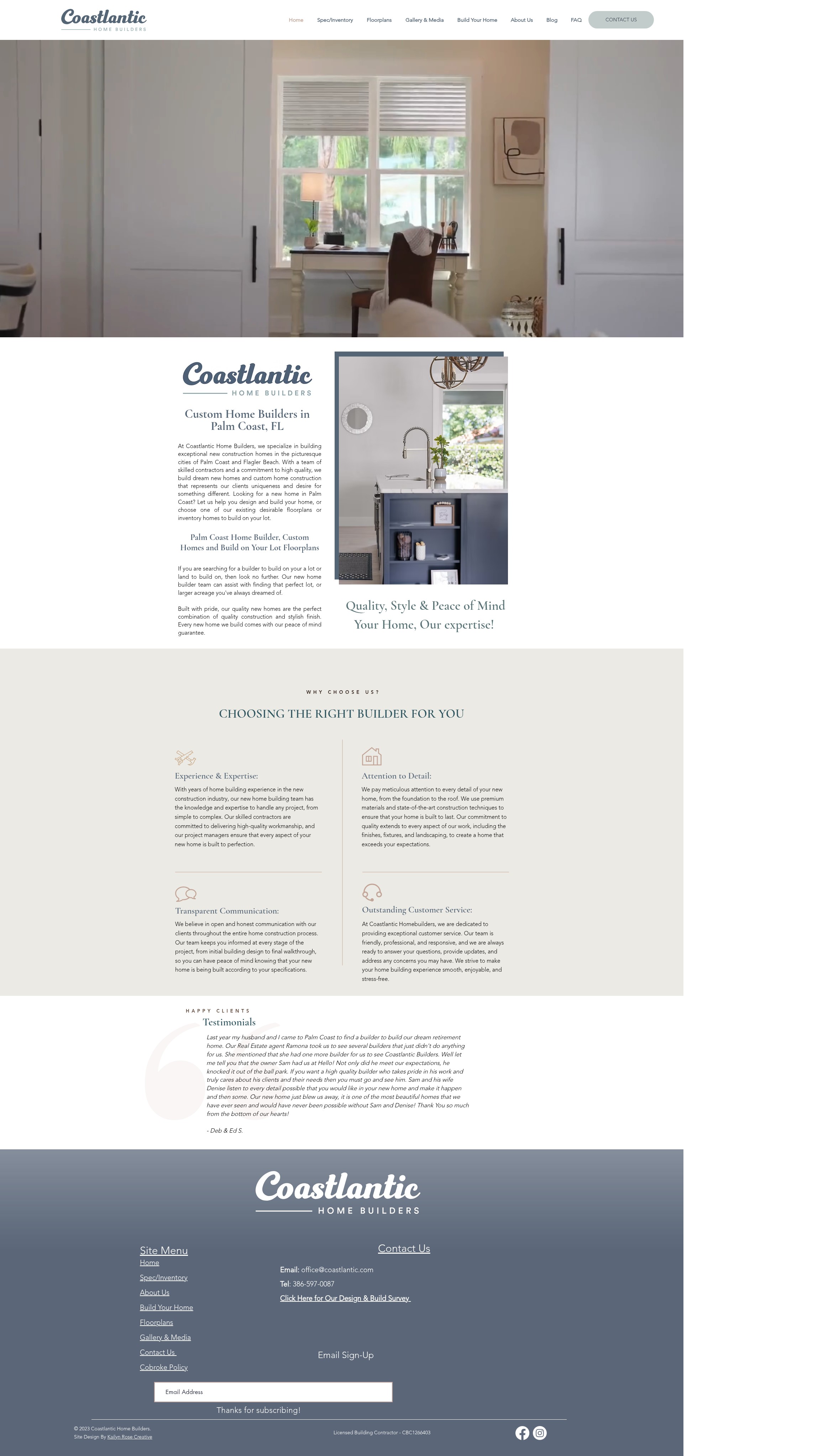 Landing Page