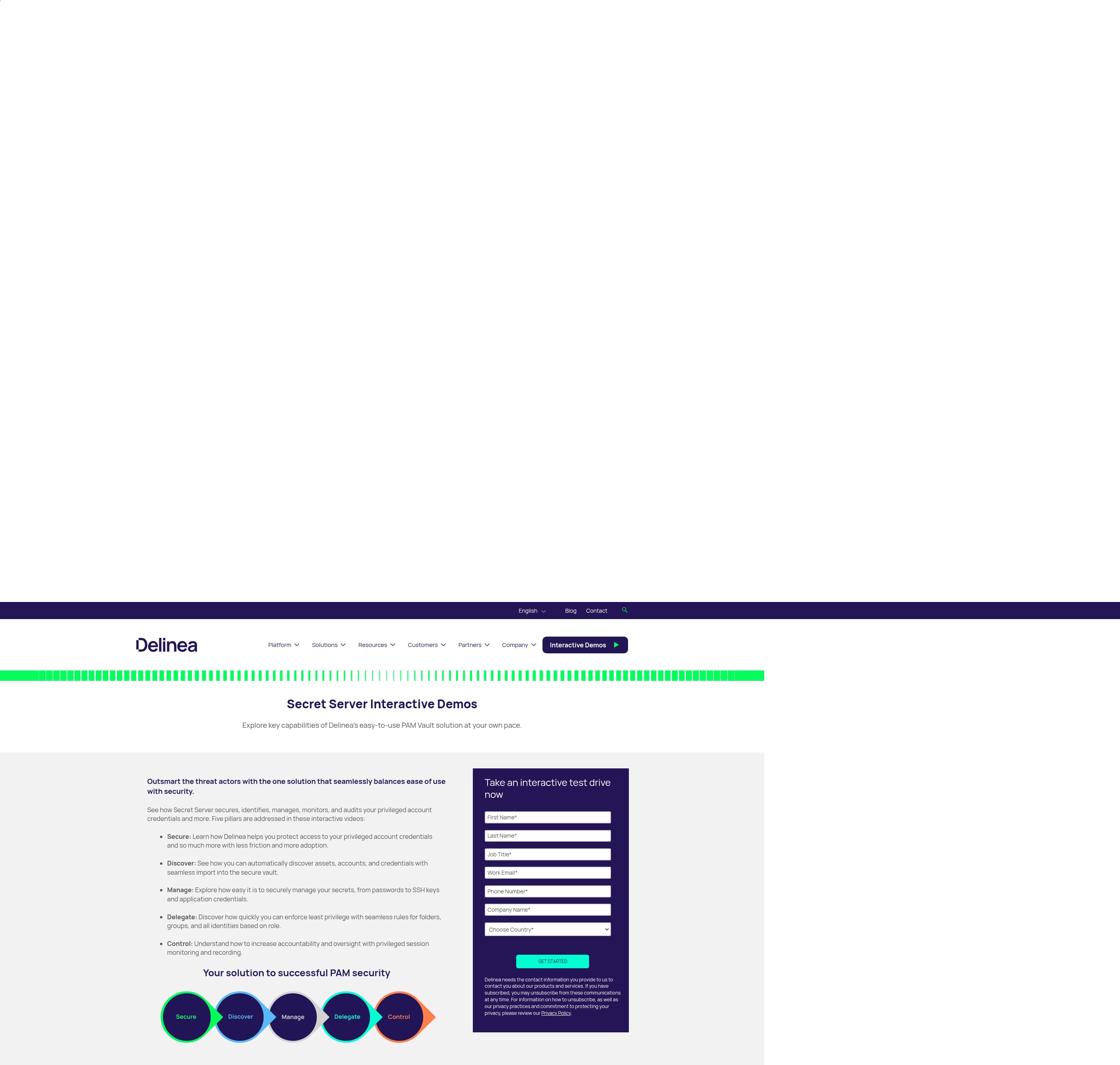Landing Page