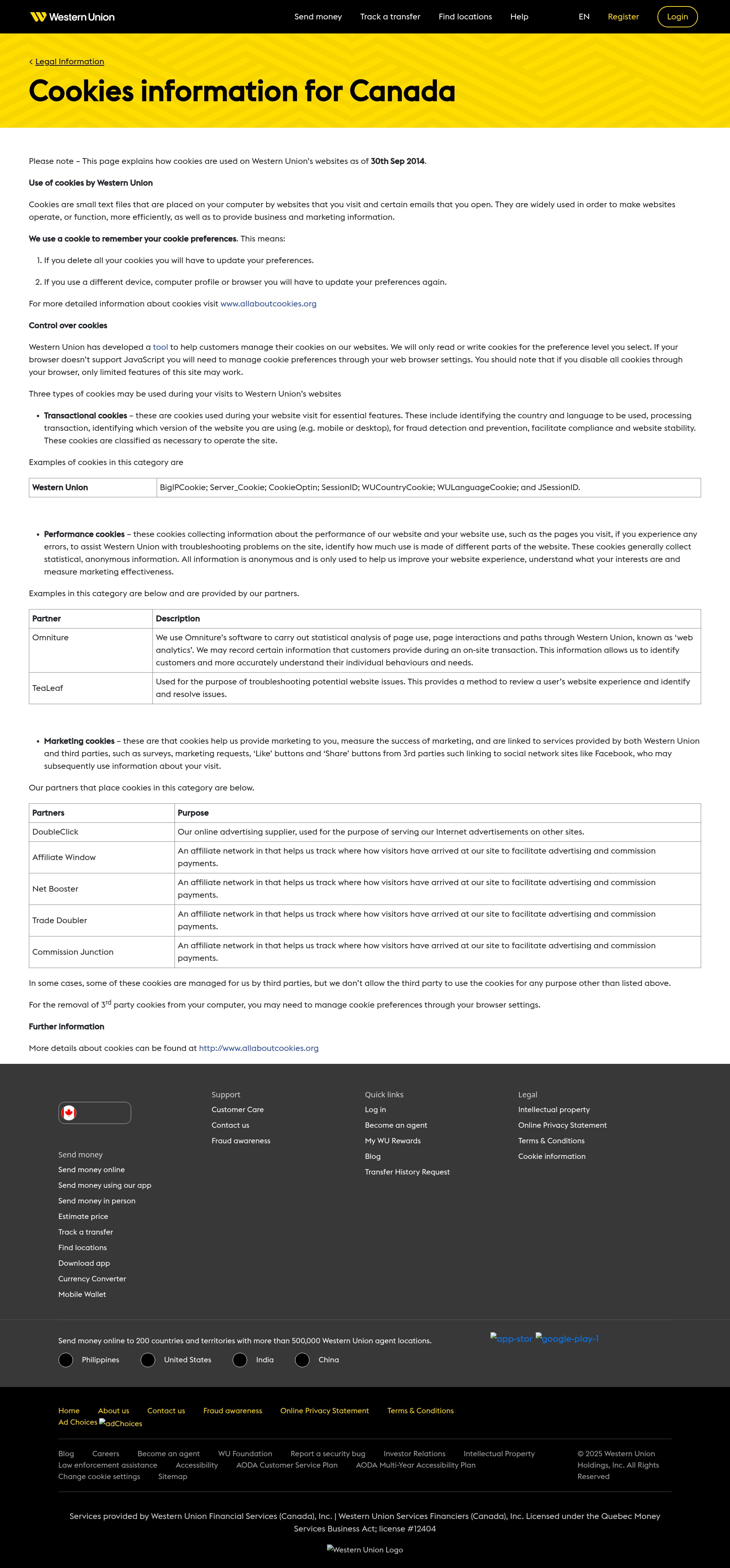 Landing Page