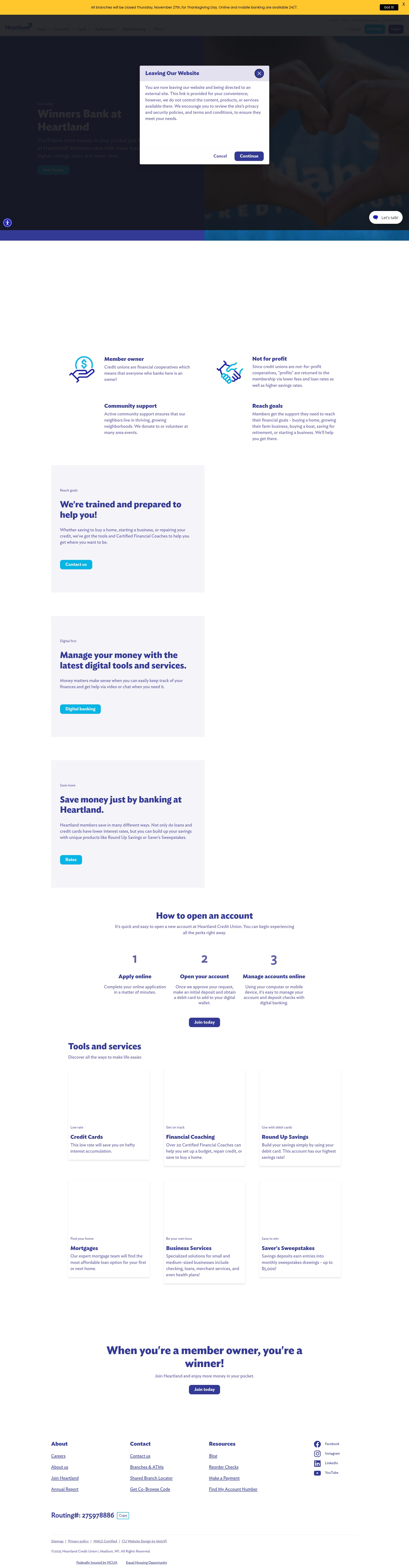 Landing Page