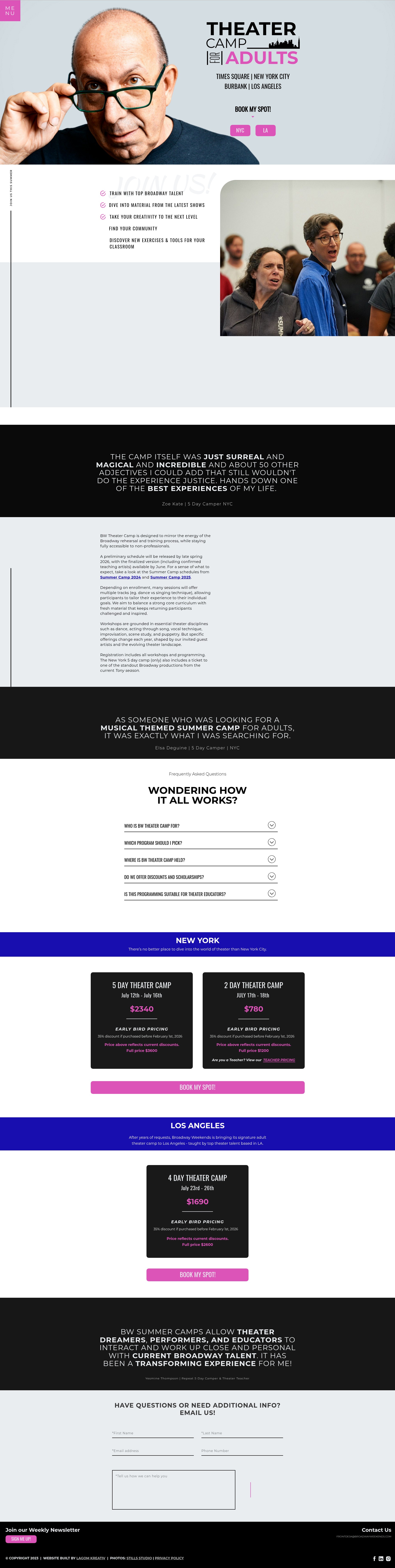 Landing Page