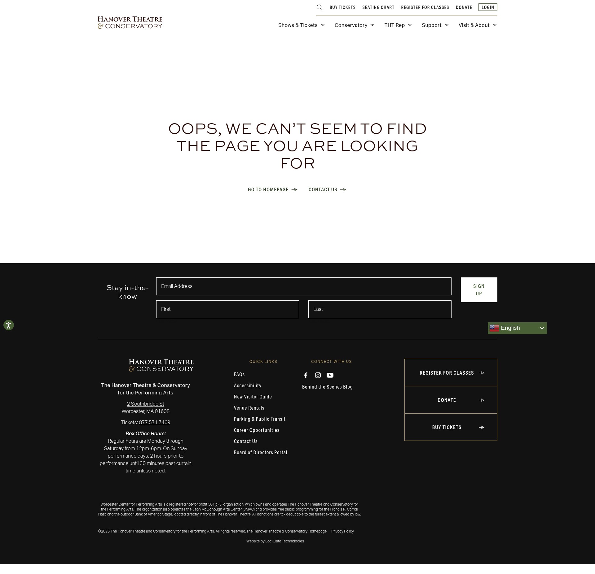 Landing Page