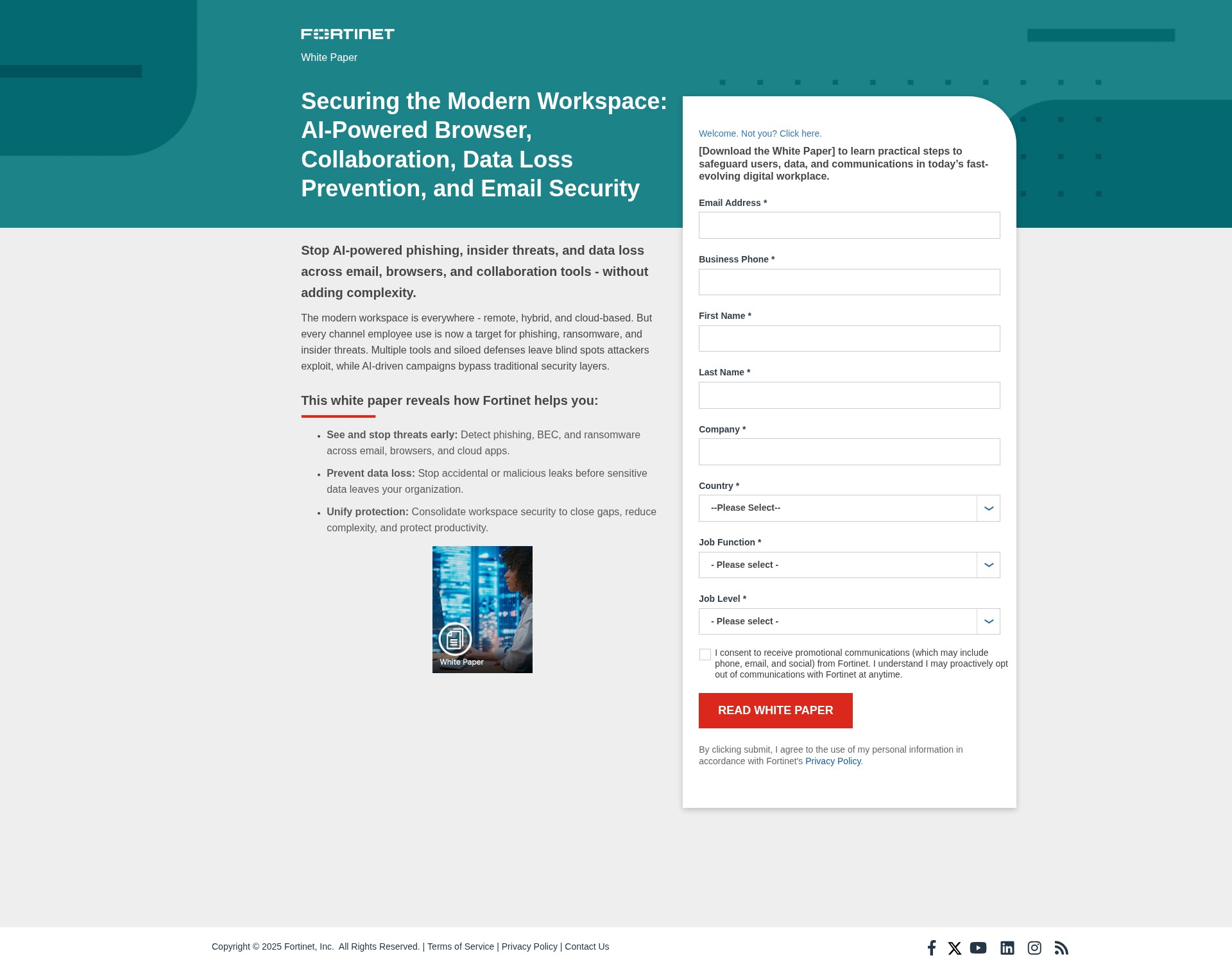 Landing Page