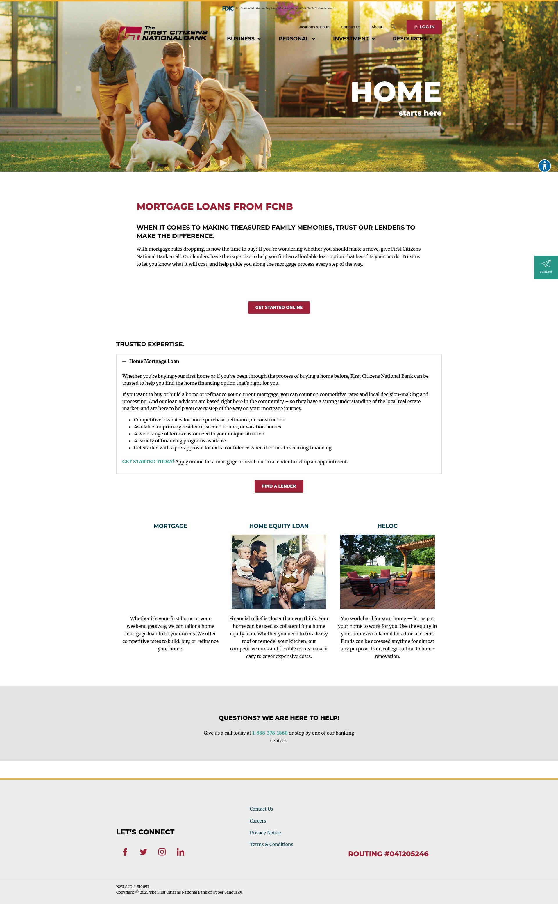 Landing Page