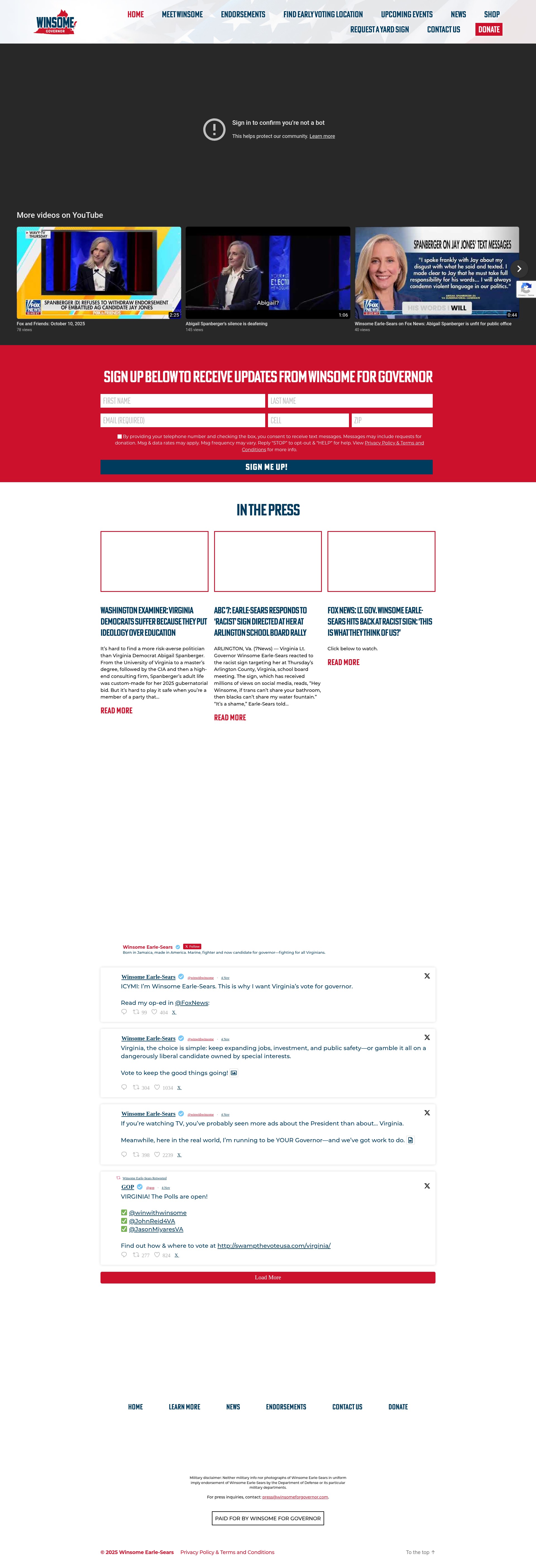 Landing Page