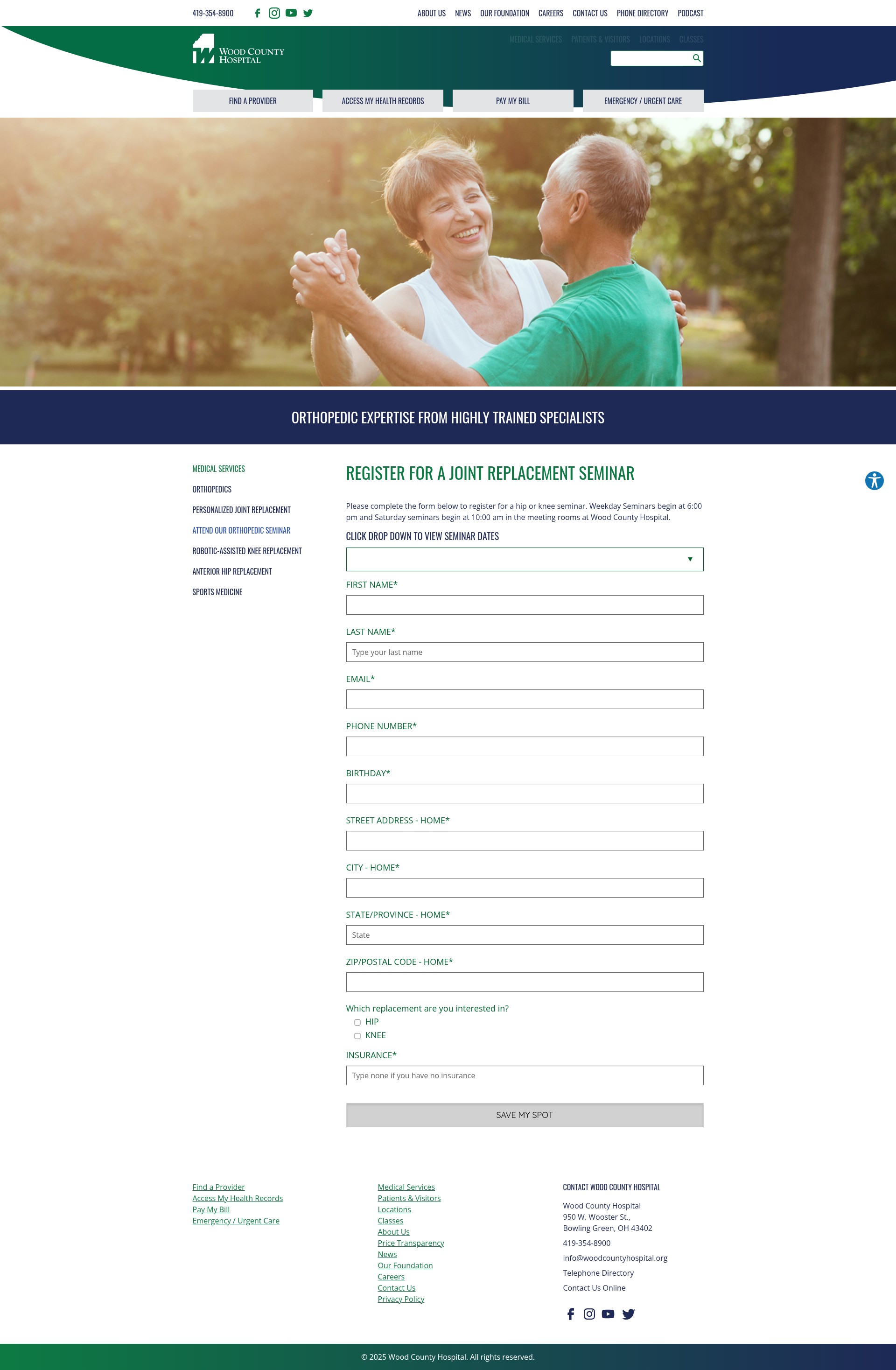Landing Page