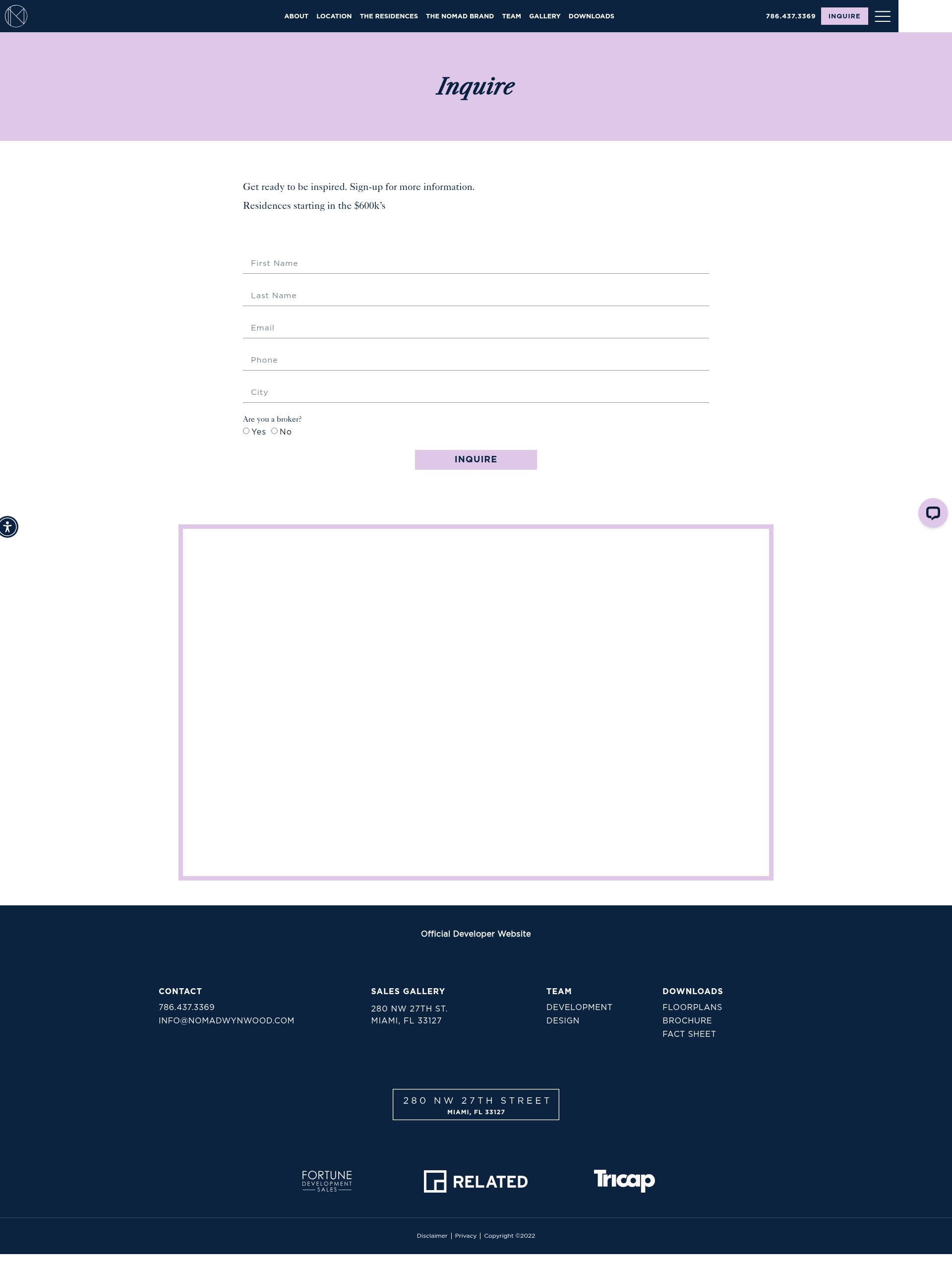 Landing Page