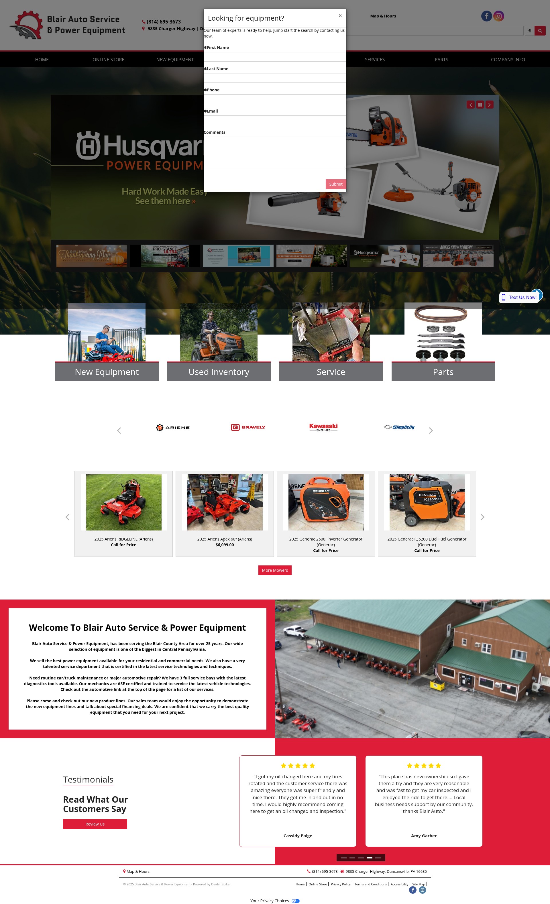 Landing Page