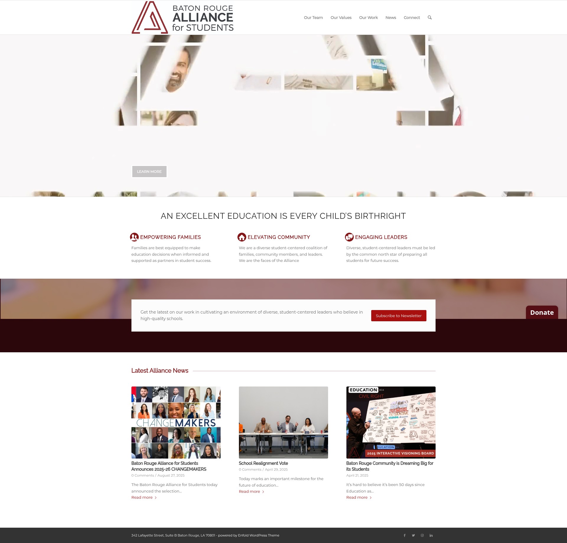 Landing Page