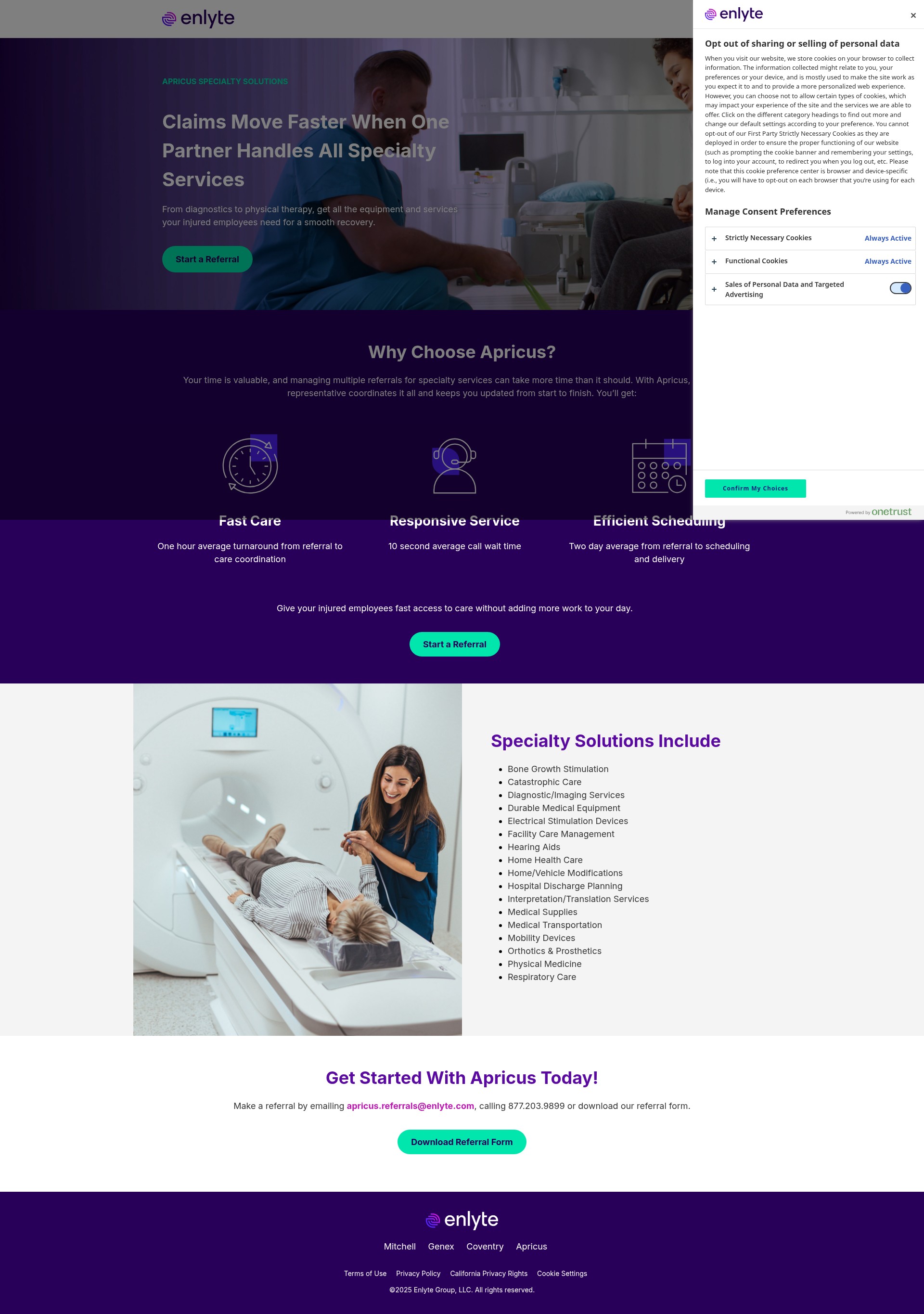 Landing Page