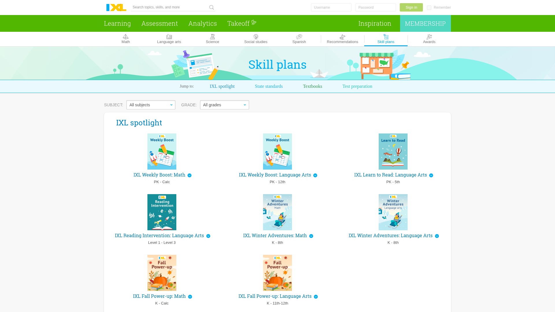 Landing Page