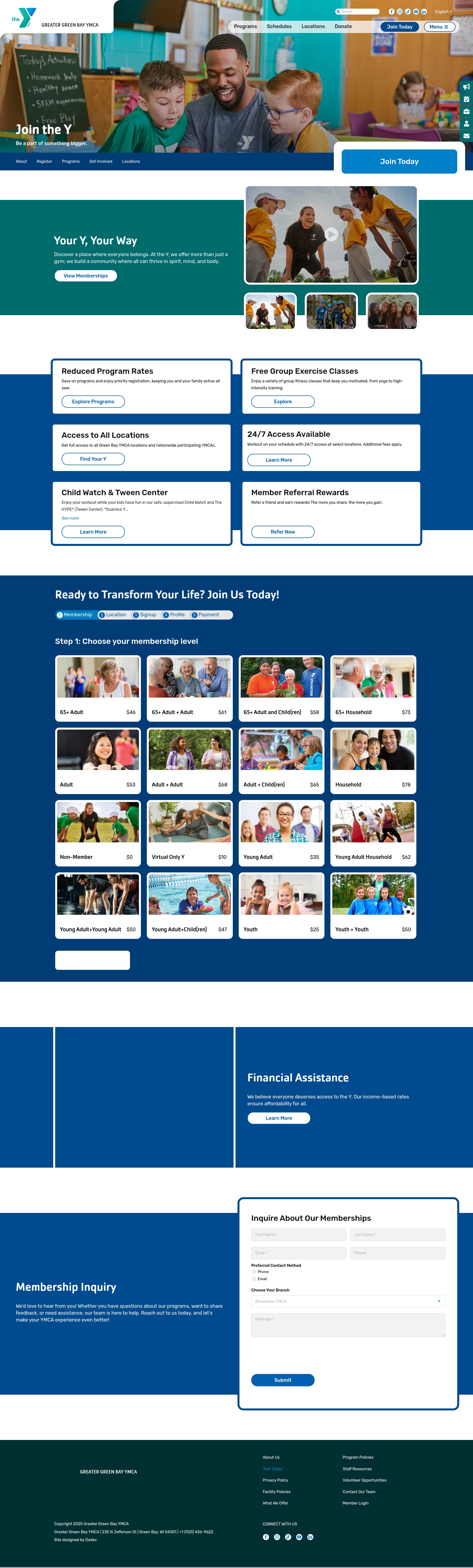 Landing Page