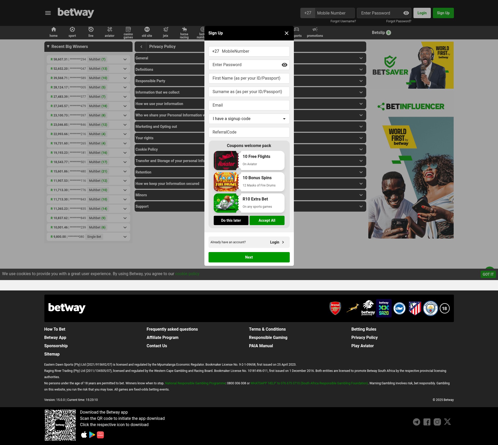 Landing Page