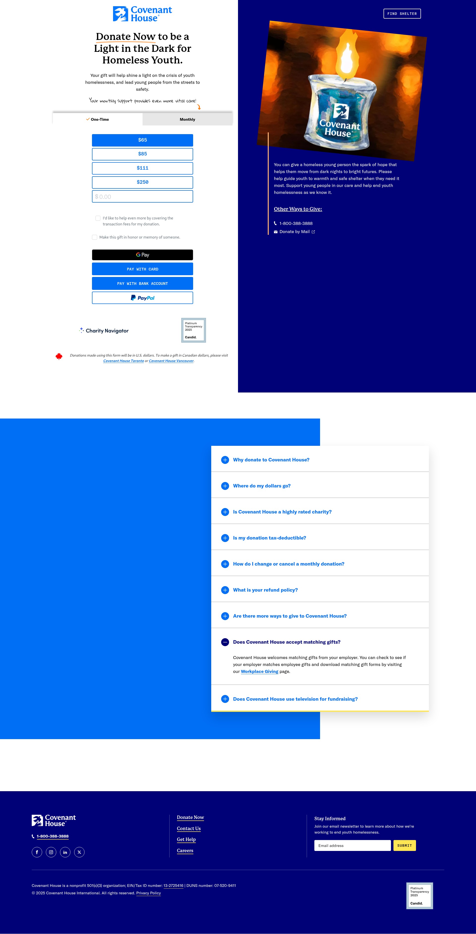 Landing Page