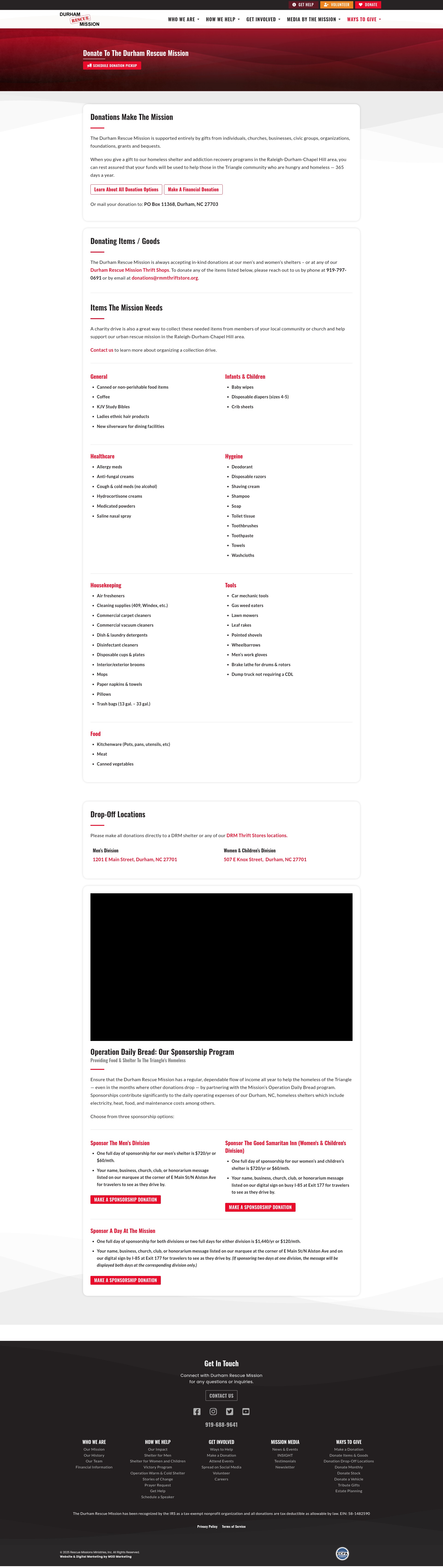 Landing Page
