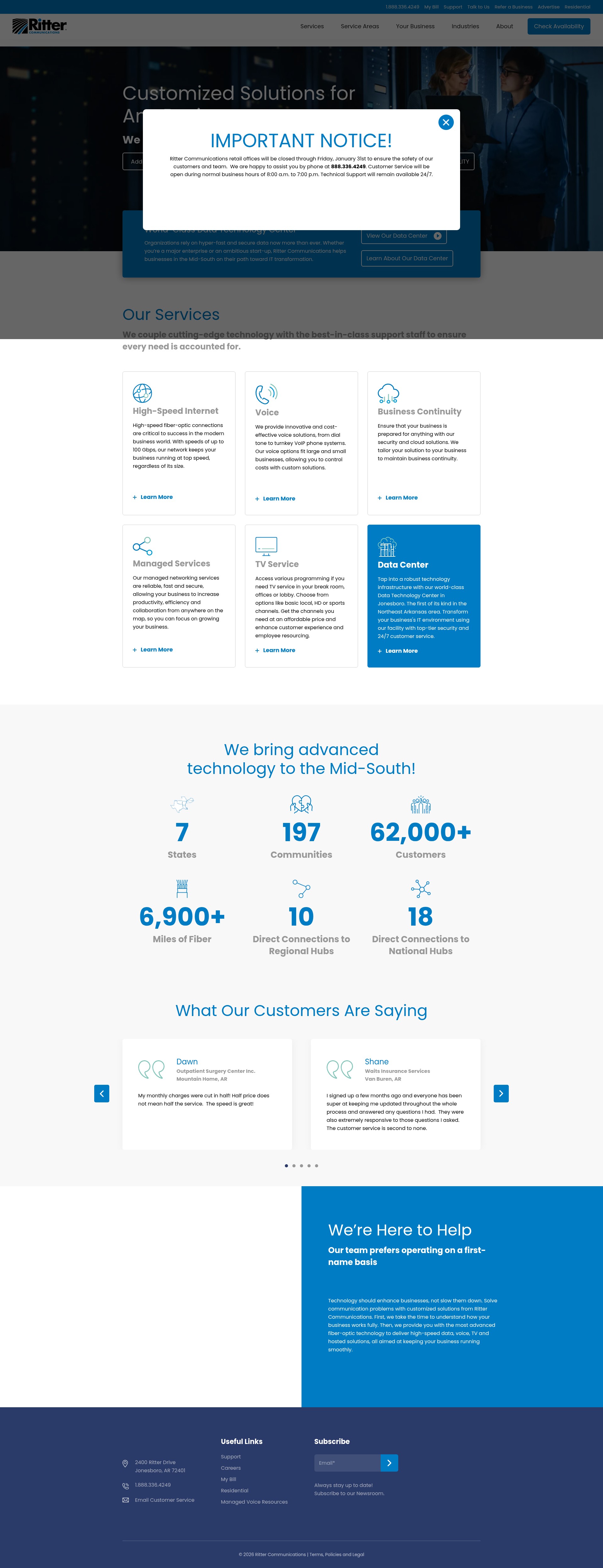Landing Page