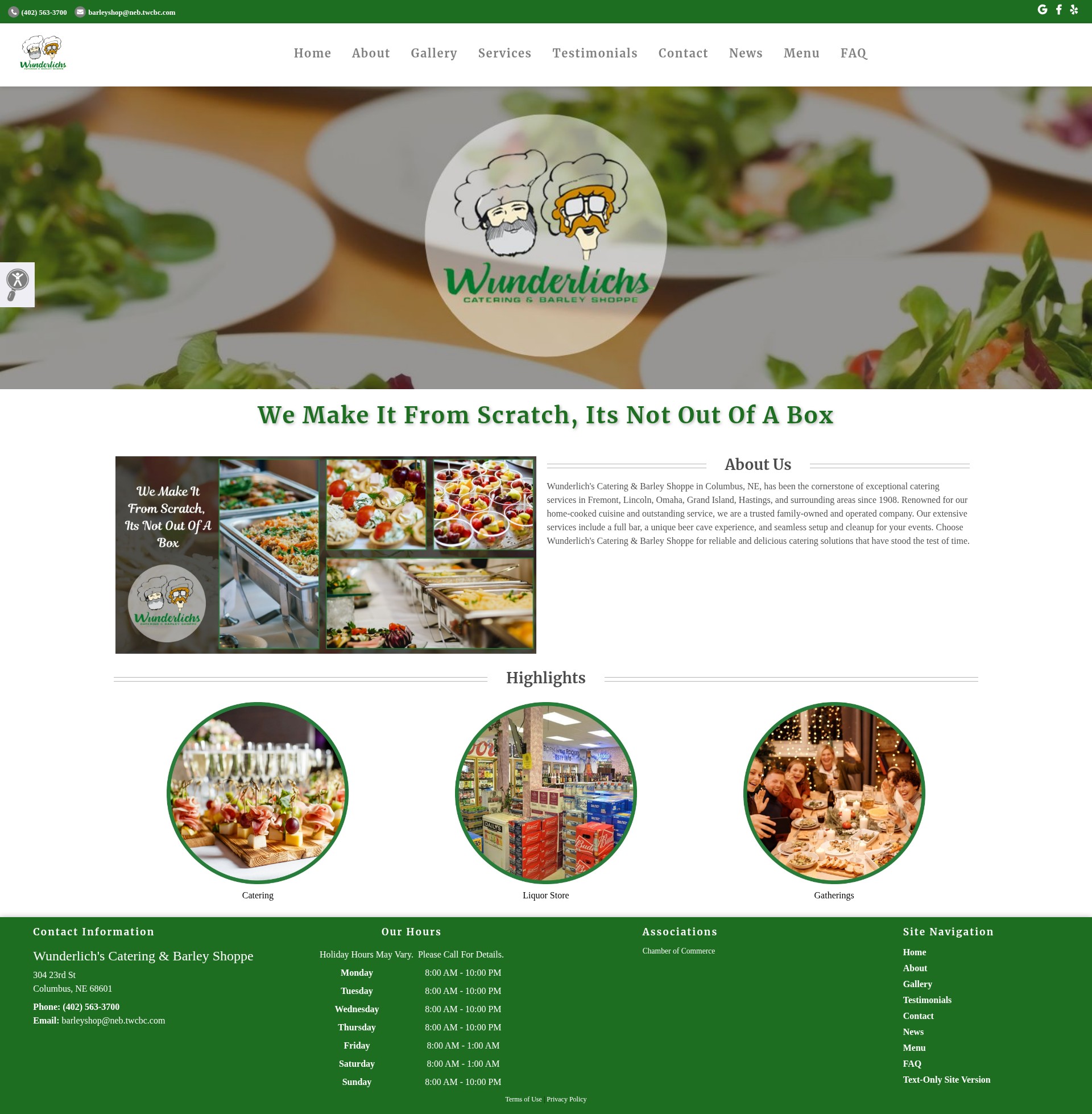 Landing Page