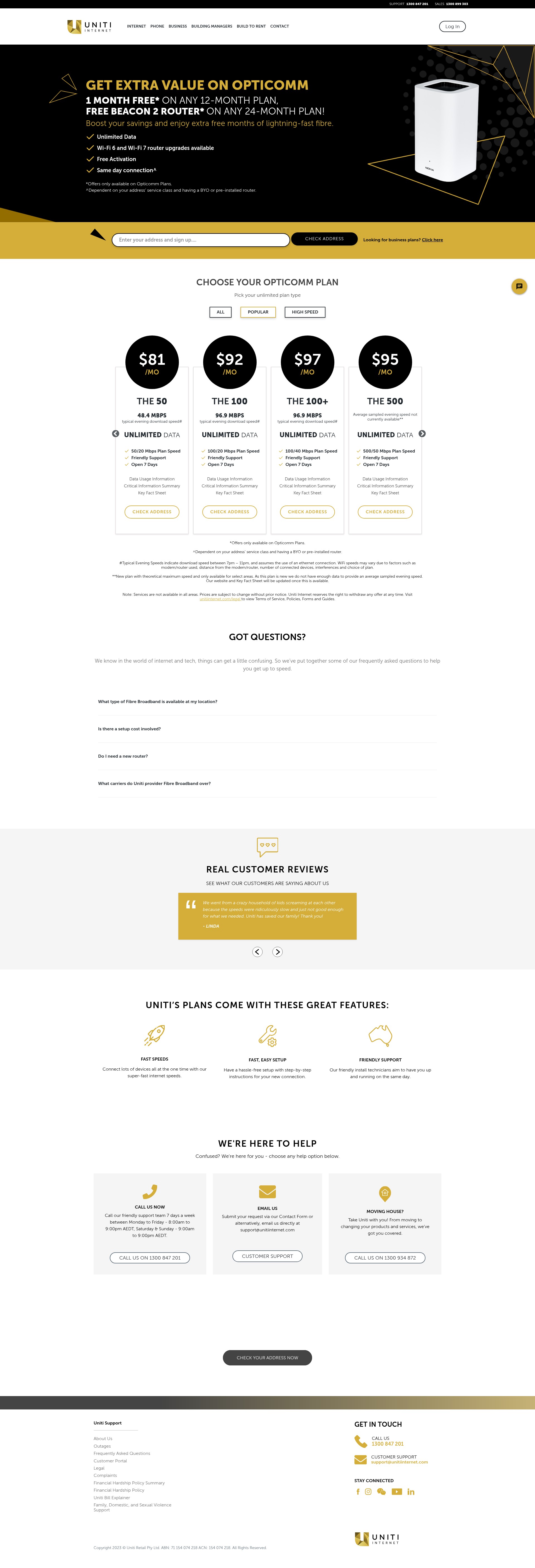 Landing Page