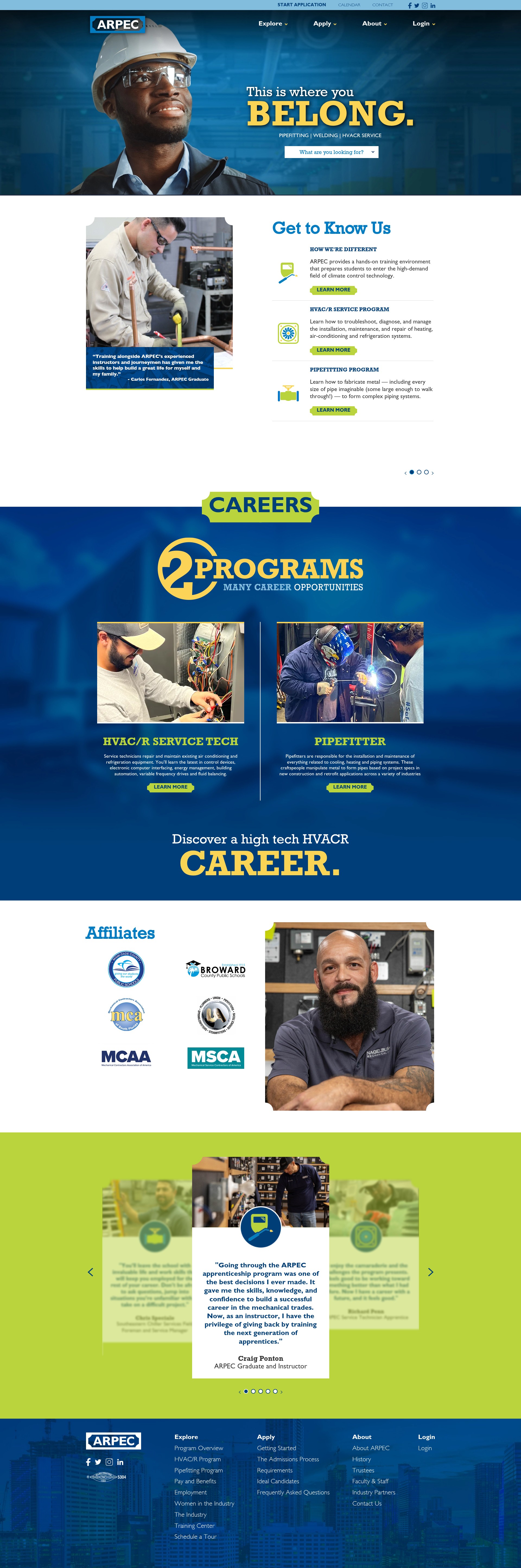 Landing Page
