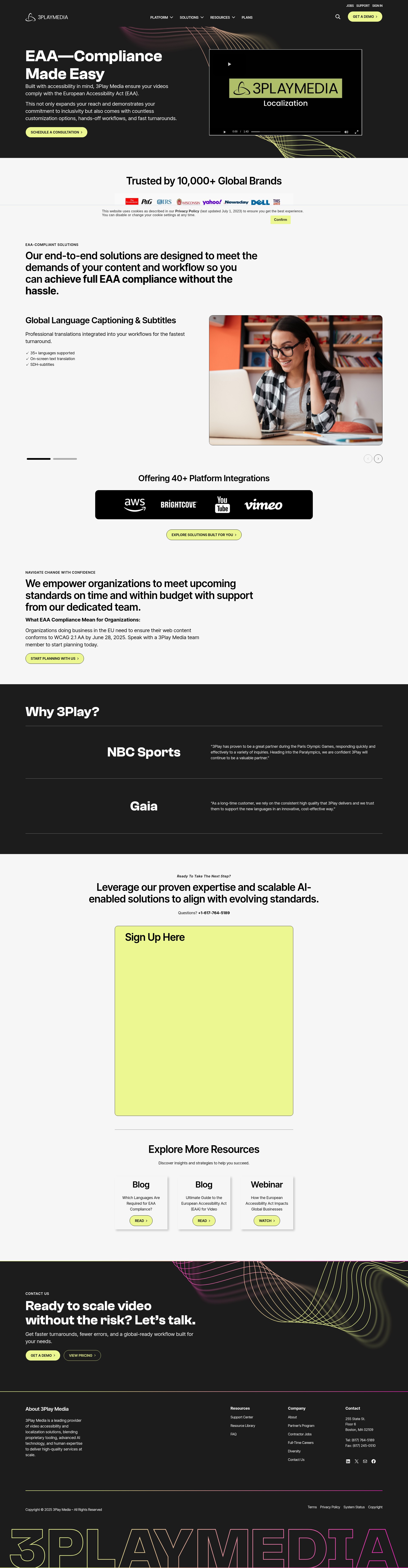 Landing Page
