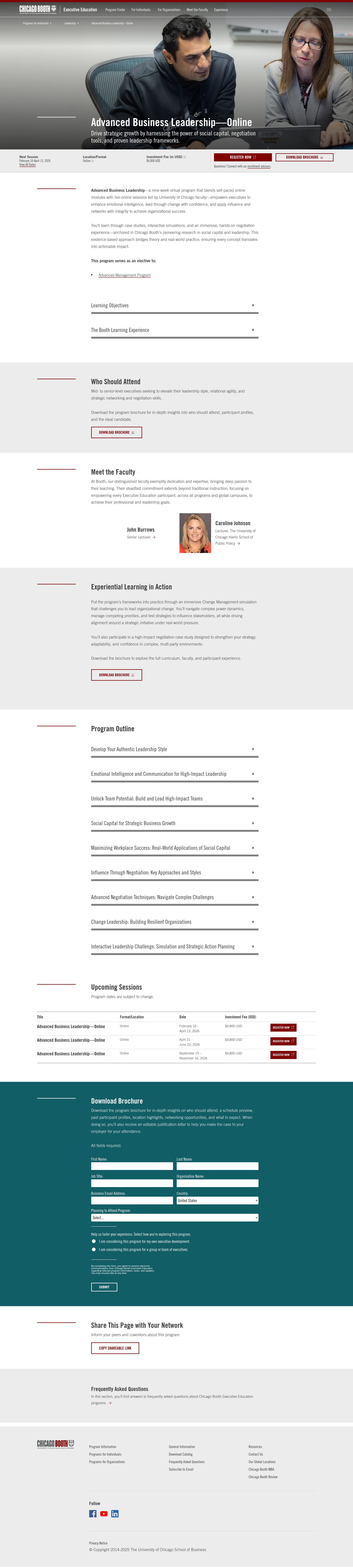 Landing Page