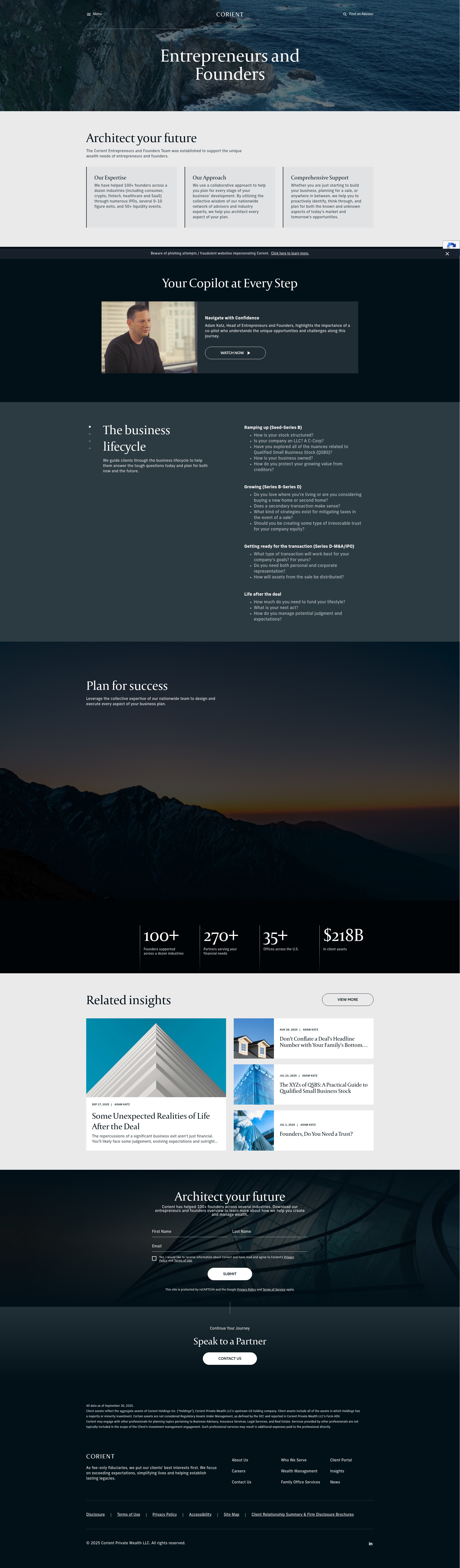 Landing Page