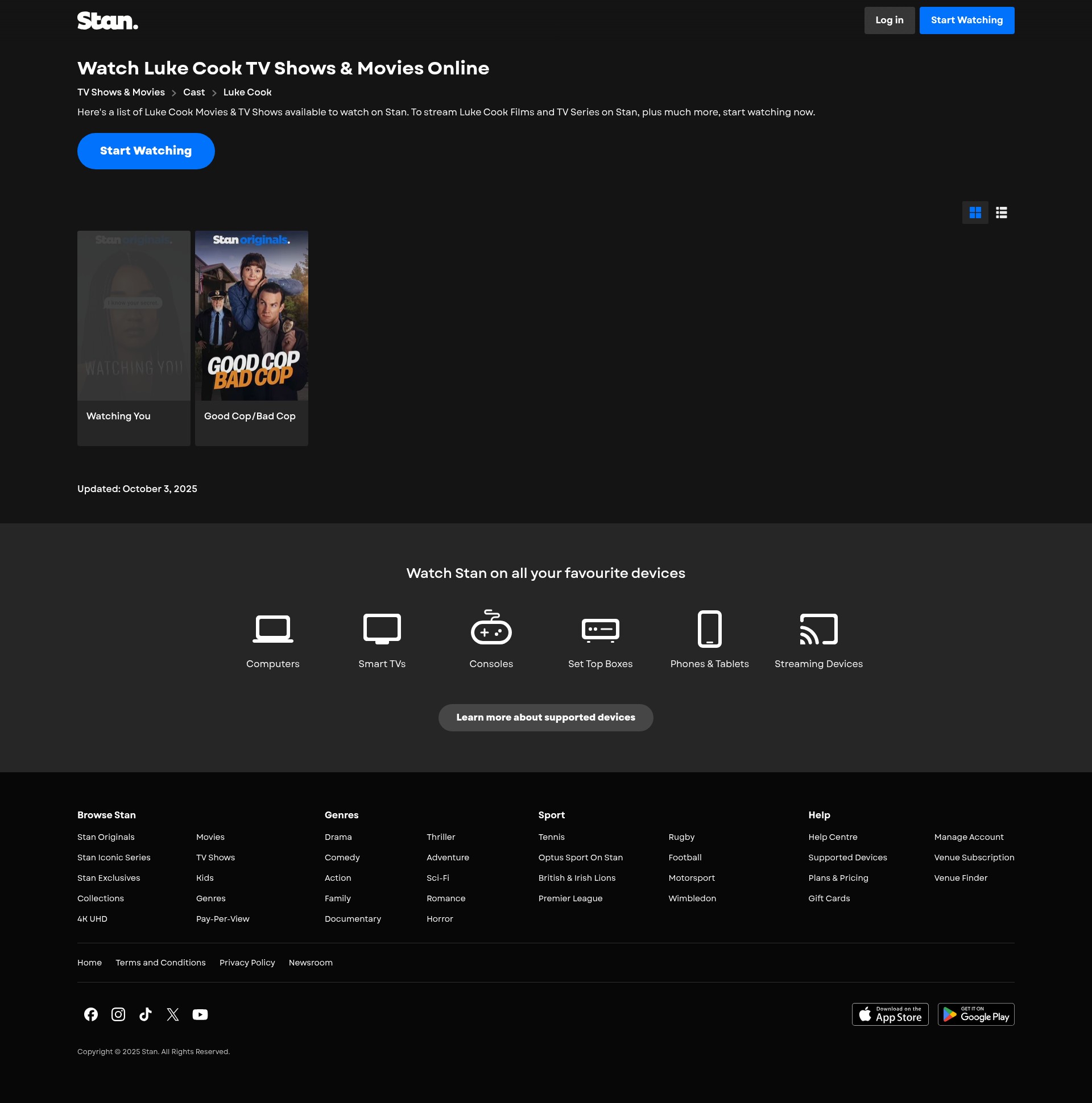 Landing Page