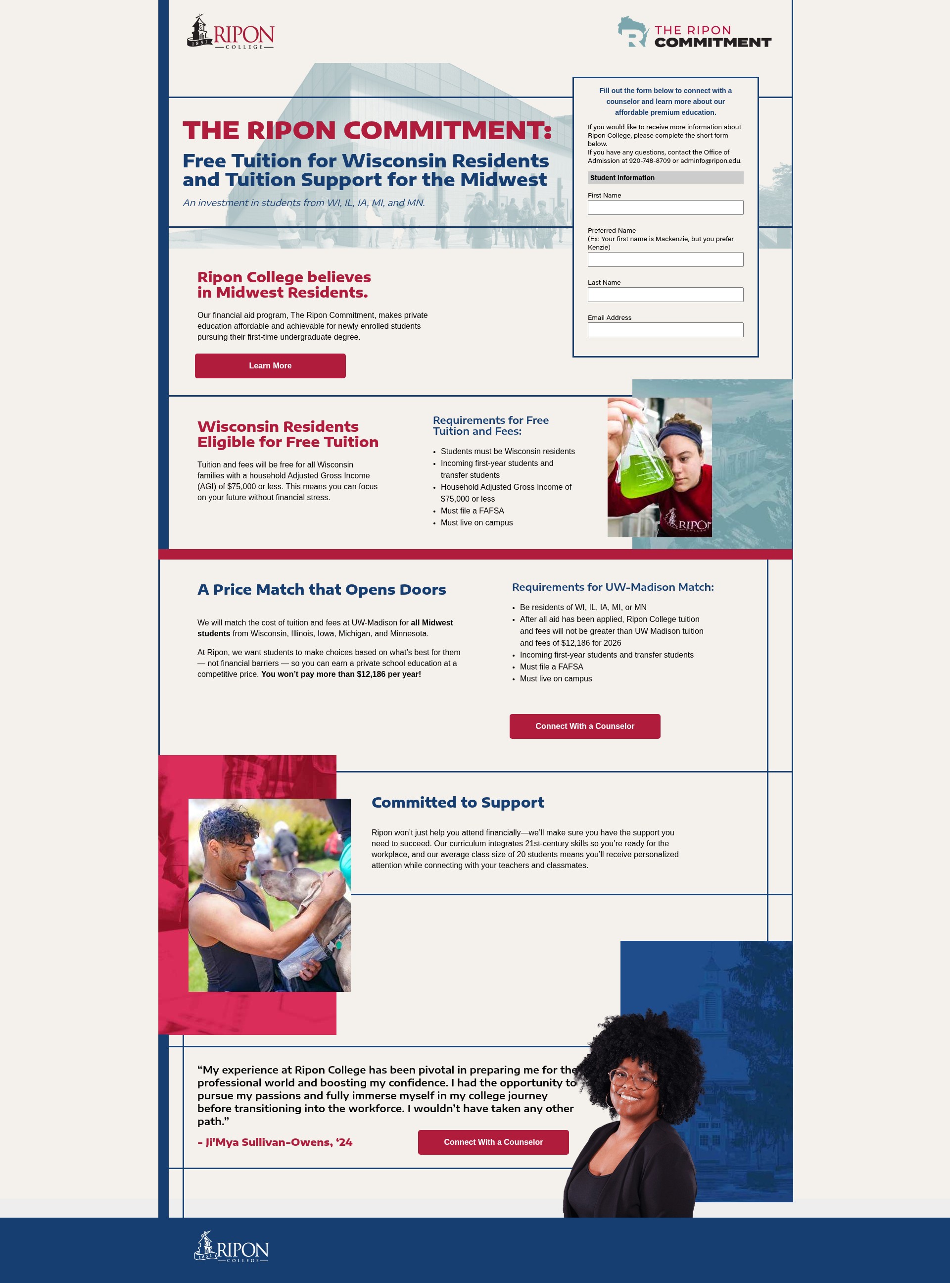 Landing Page