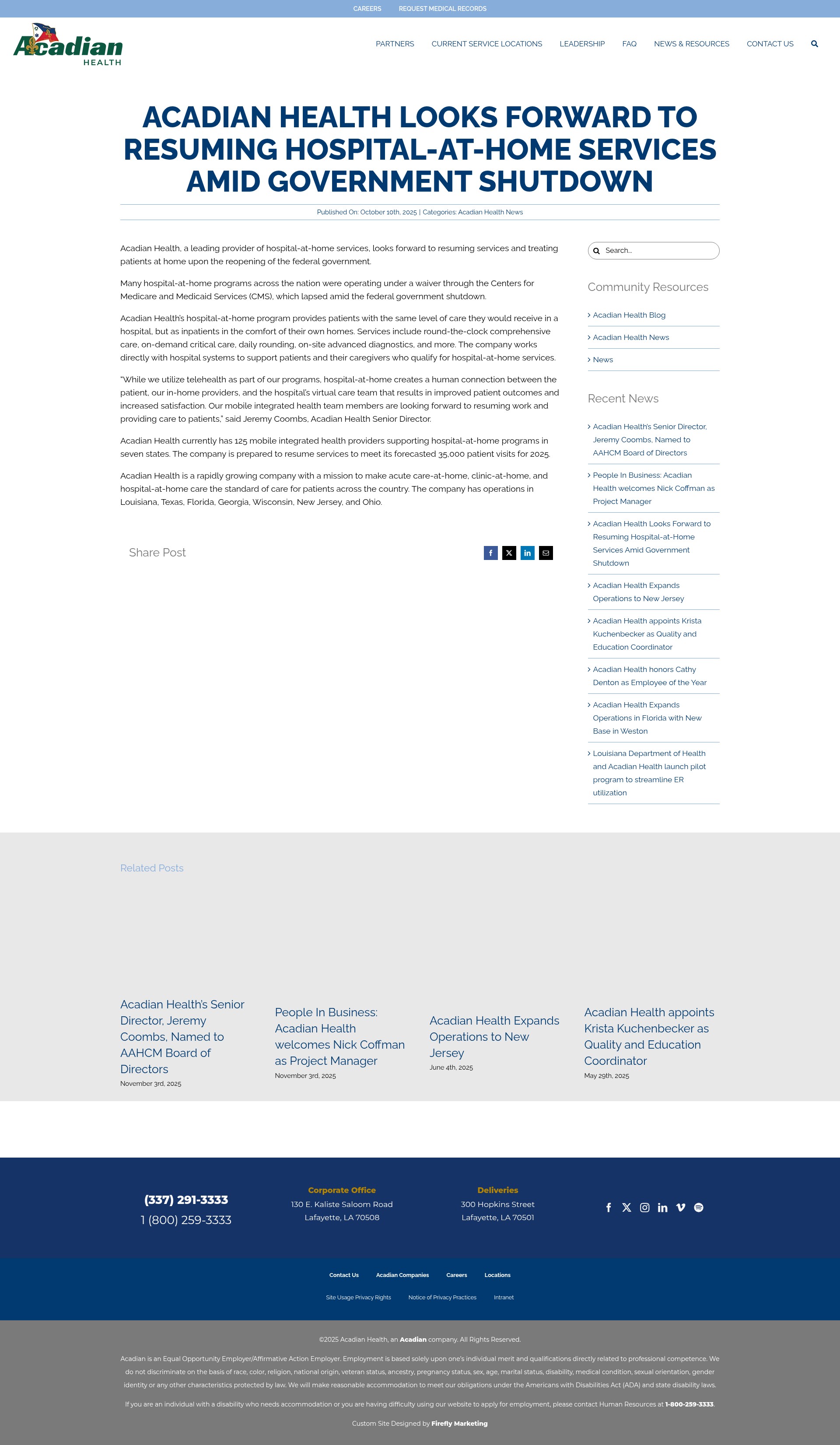 Landing Page