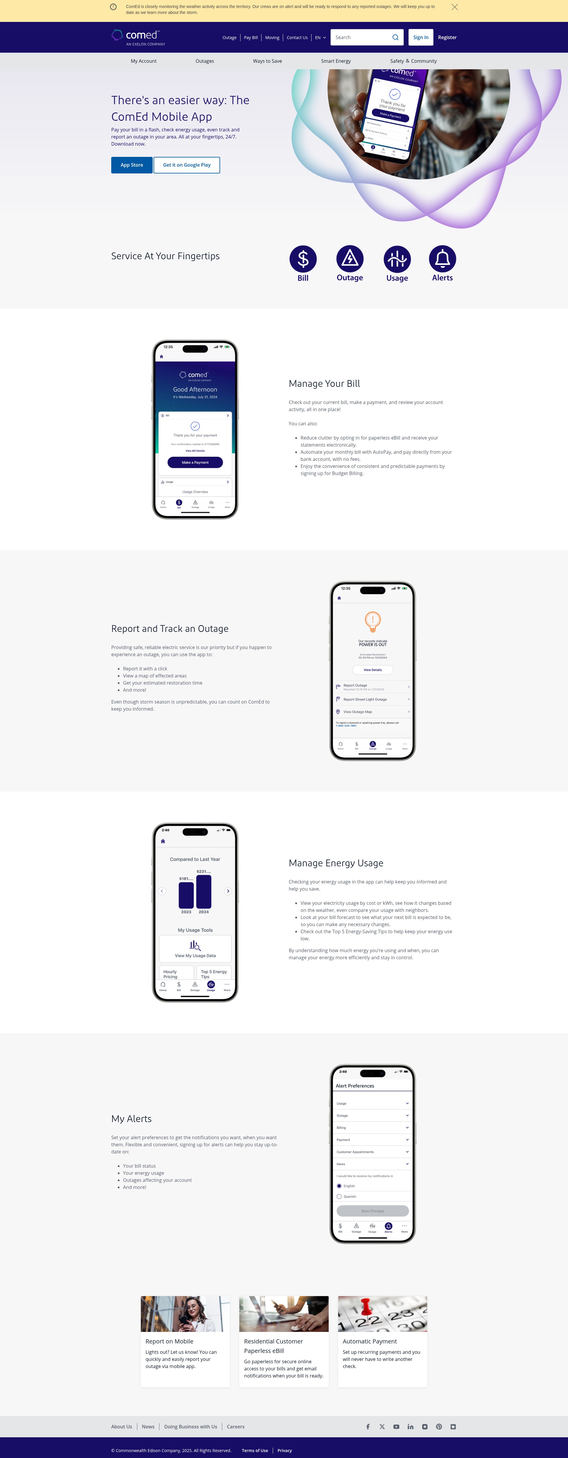 Landing Page