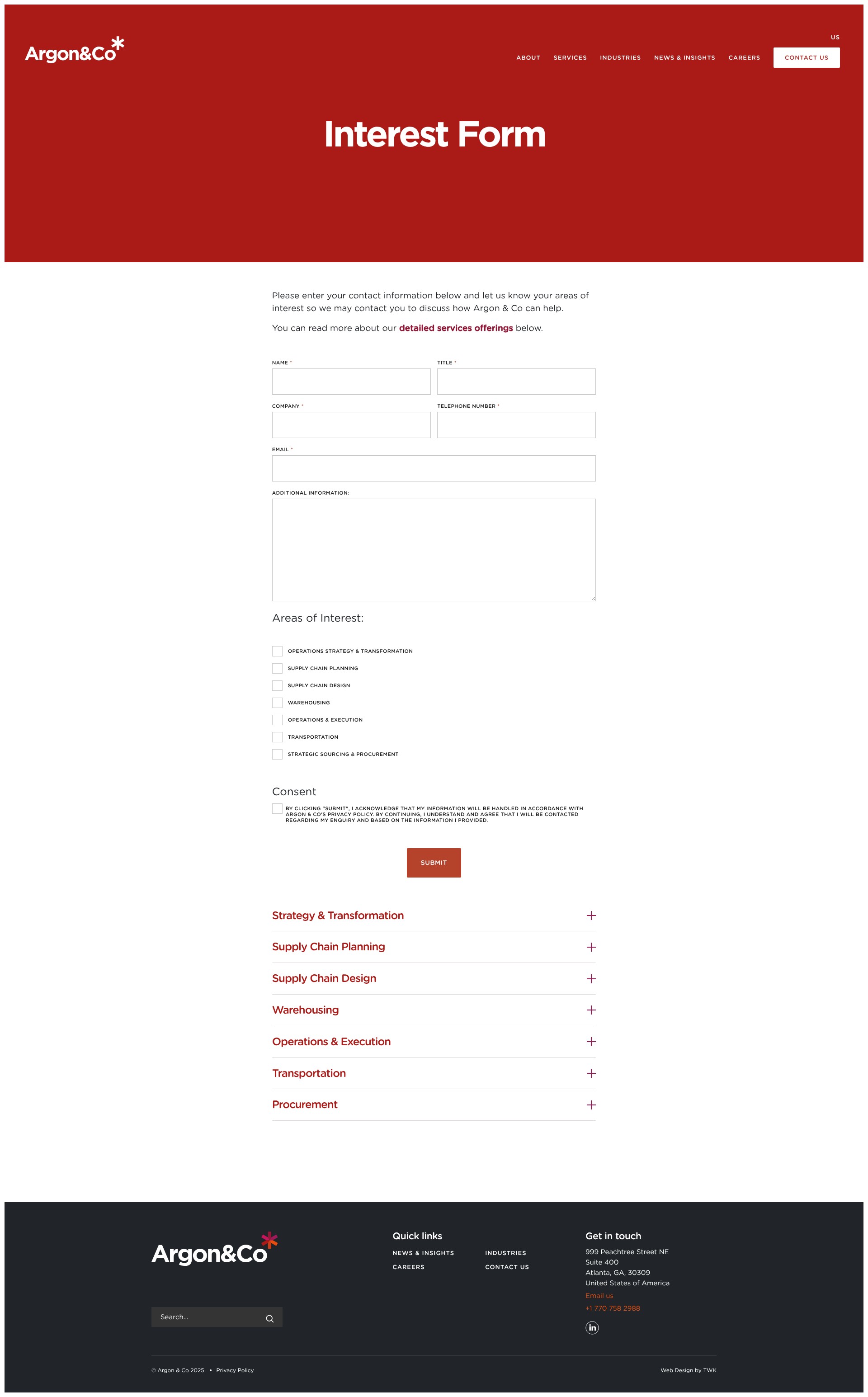 Landing Page