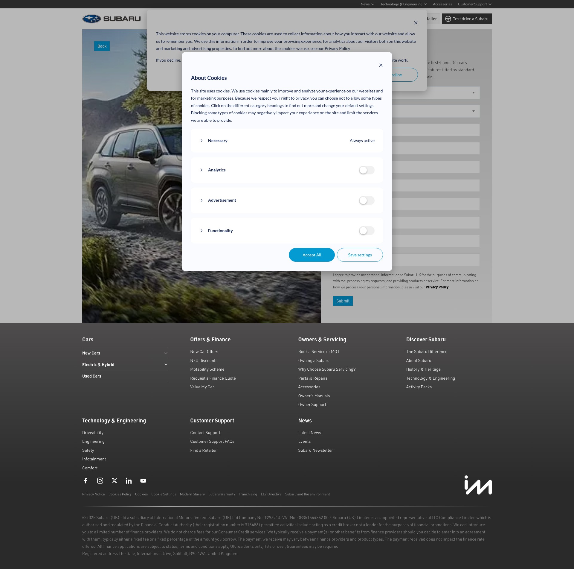 Landing Page