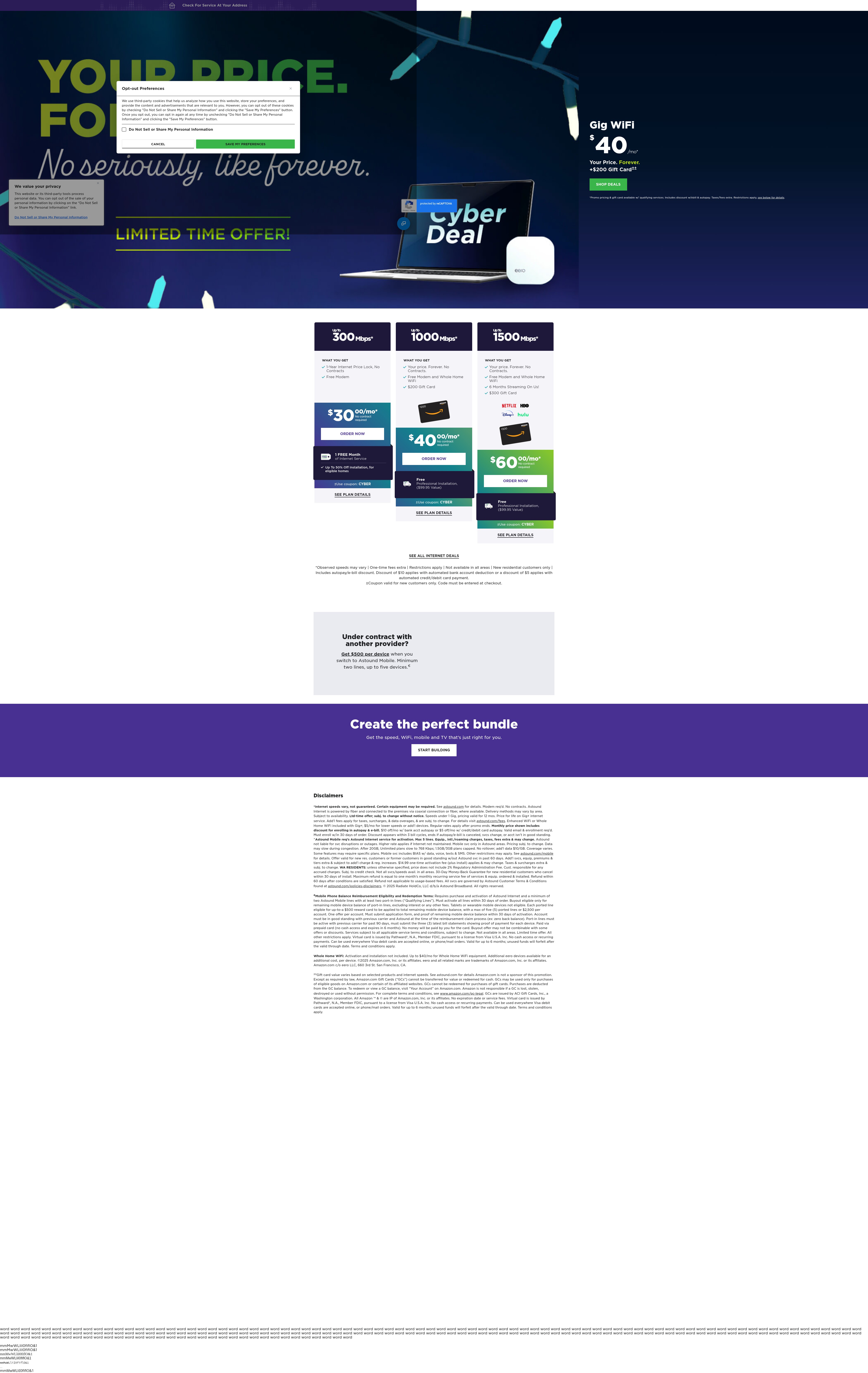 Landing Page