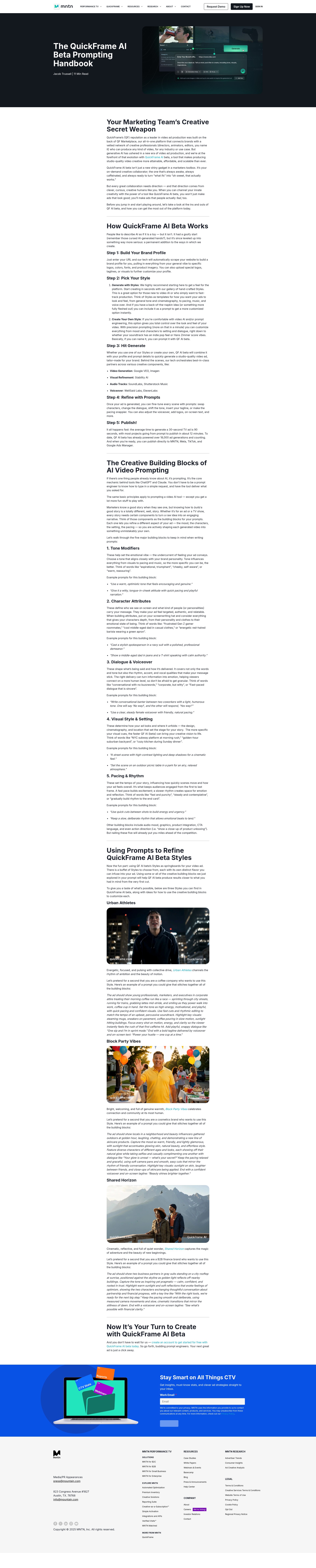 Landing Page