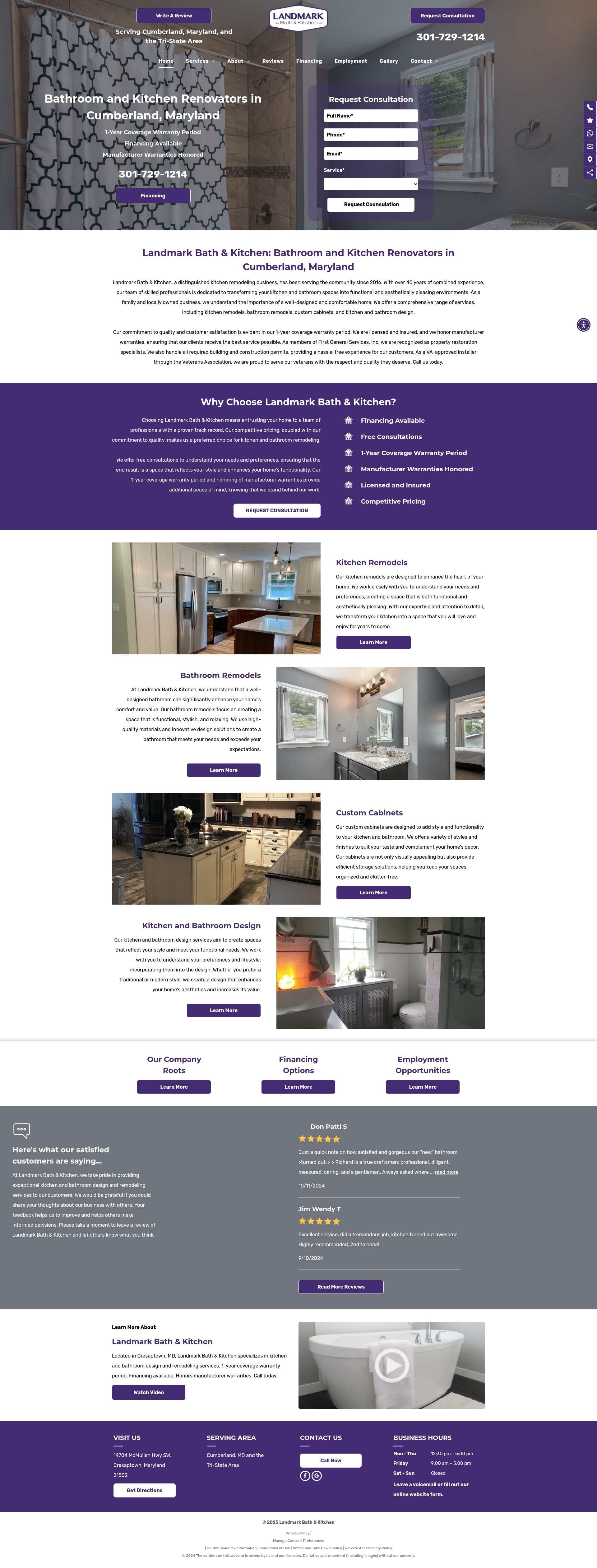 Landing Page