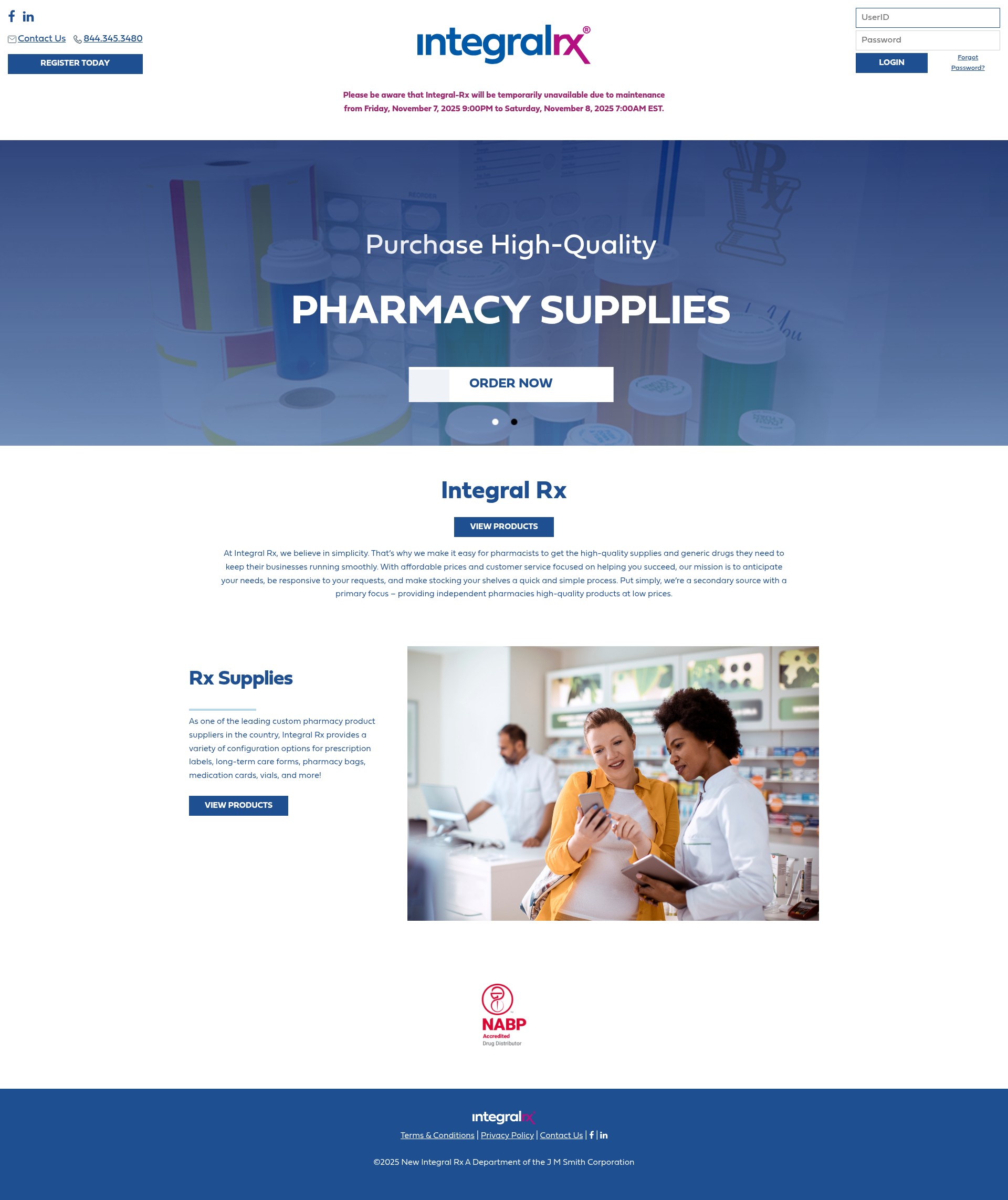 Landing Page