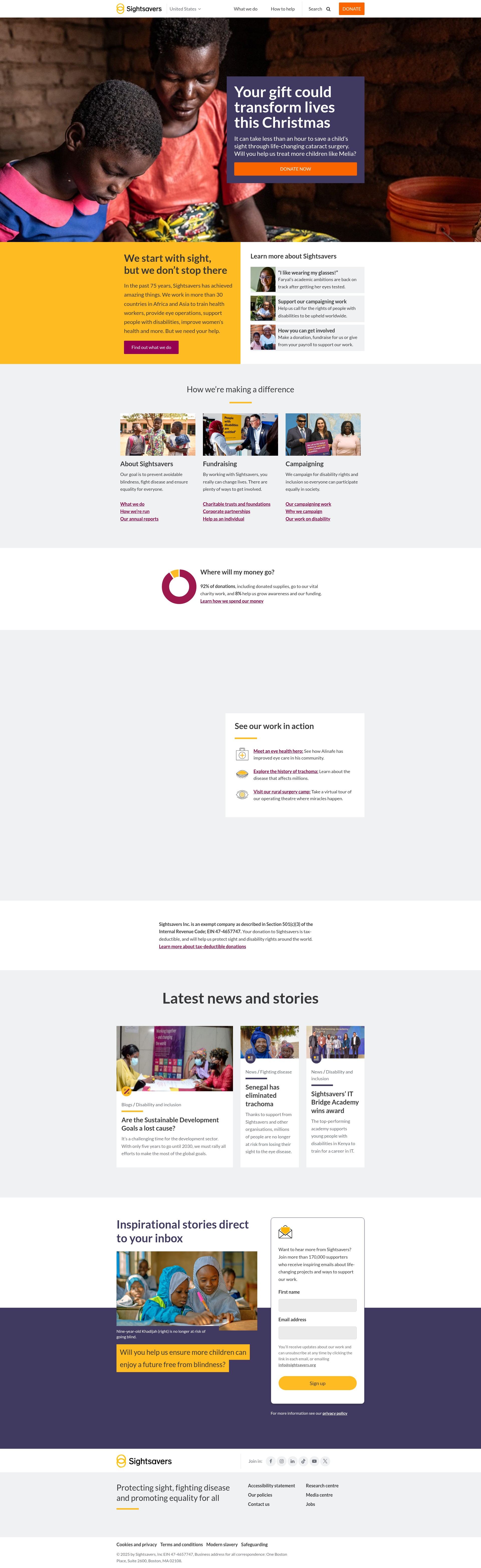 Landing Page
