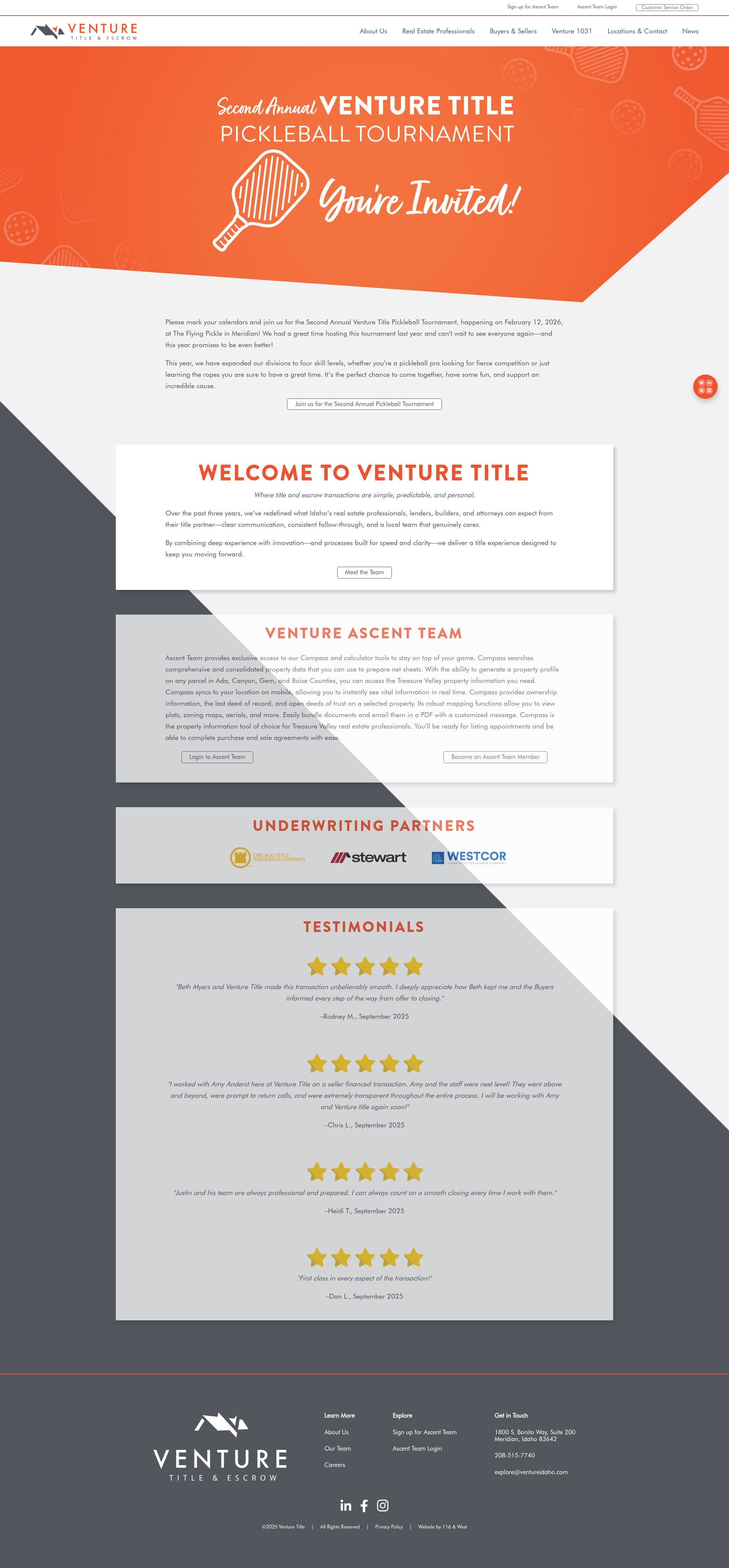 Landing Page