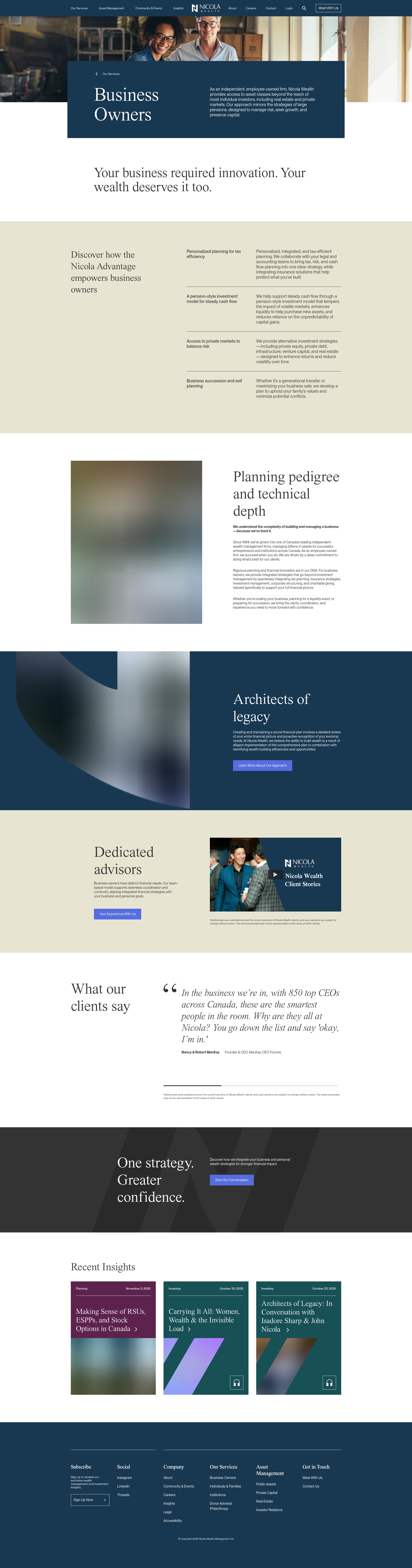 Landing Page