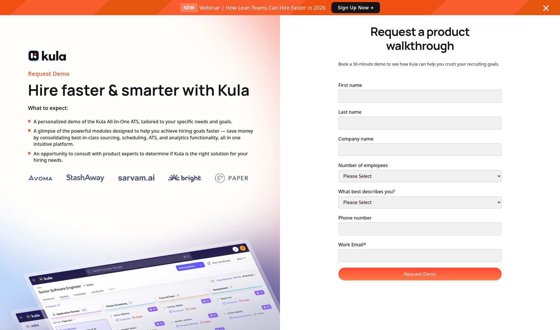 Landing Page