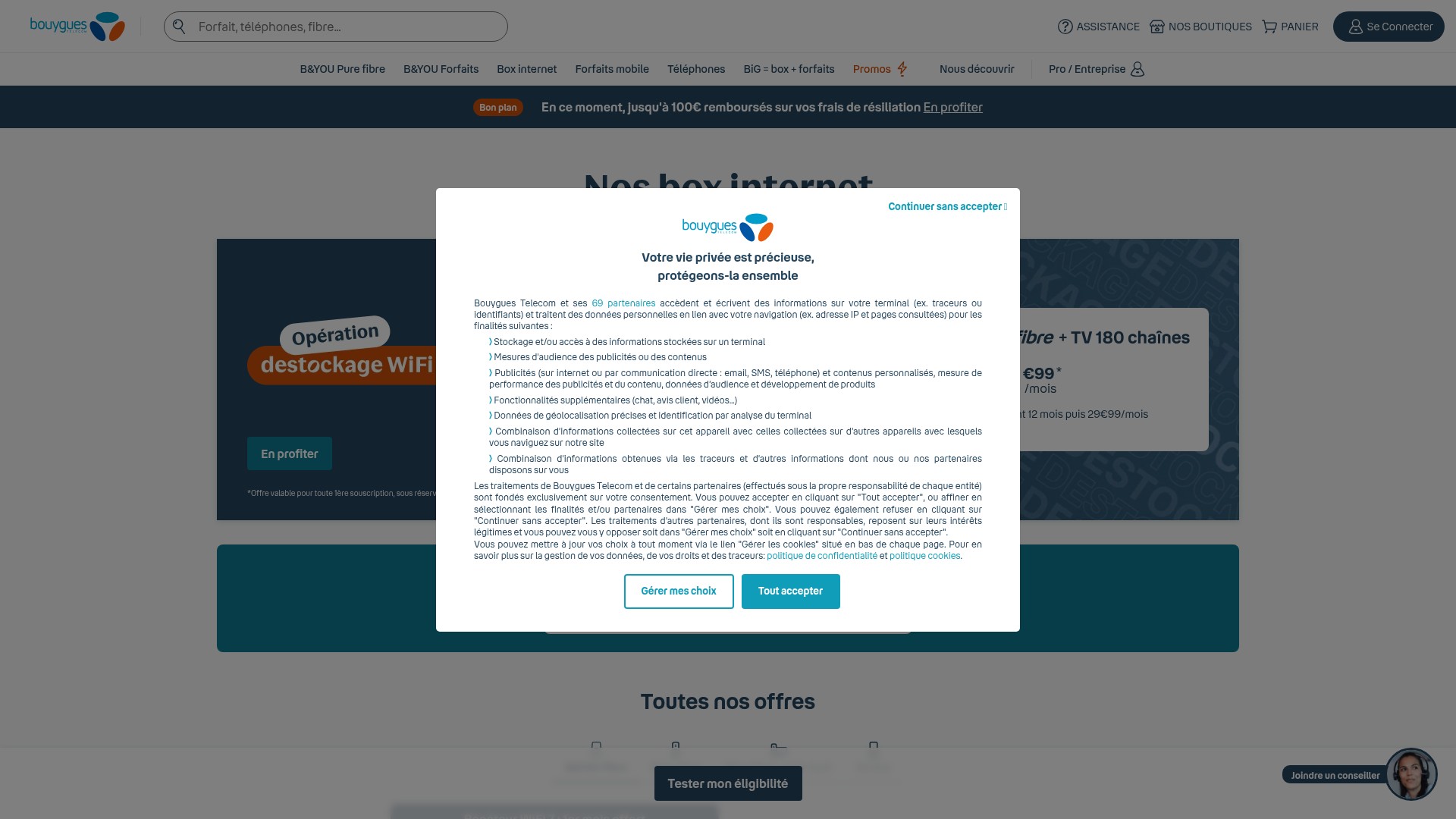 Landing Page