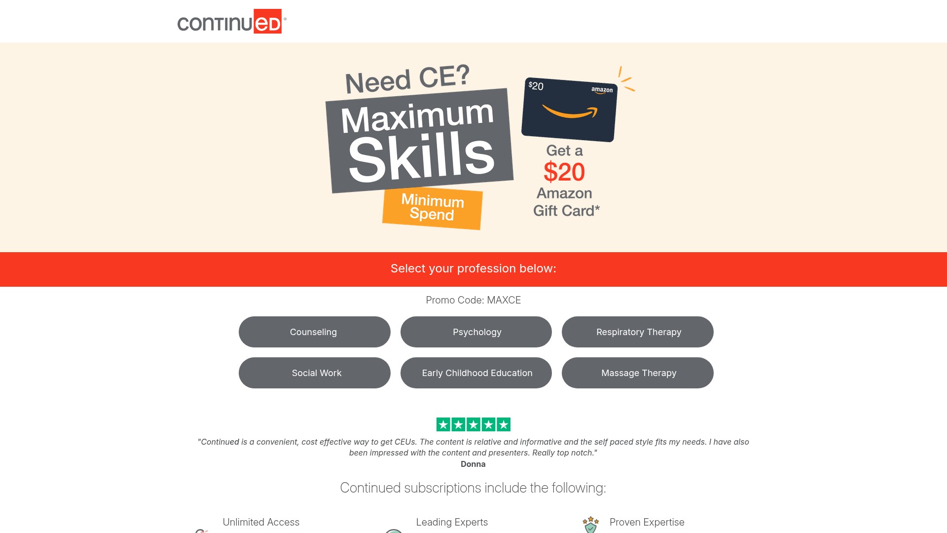 Landing Page