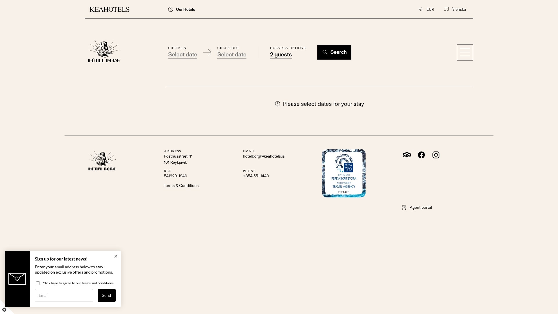 Landing Page