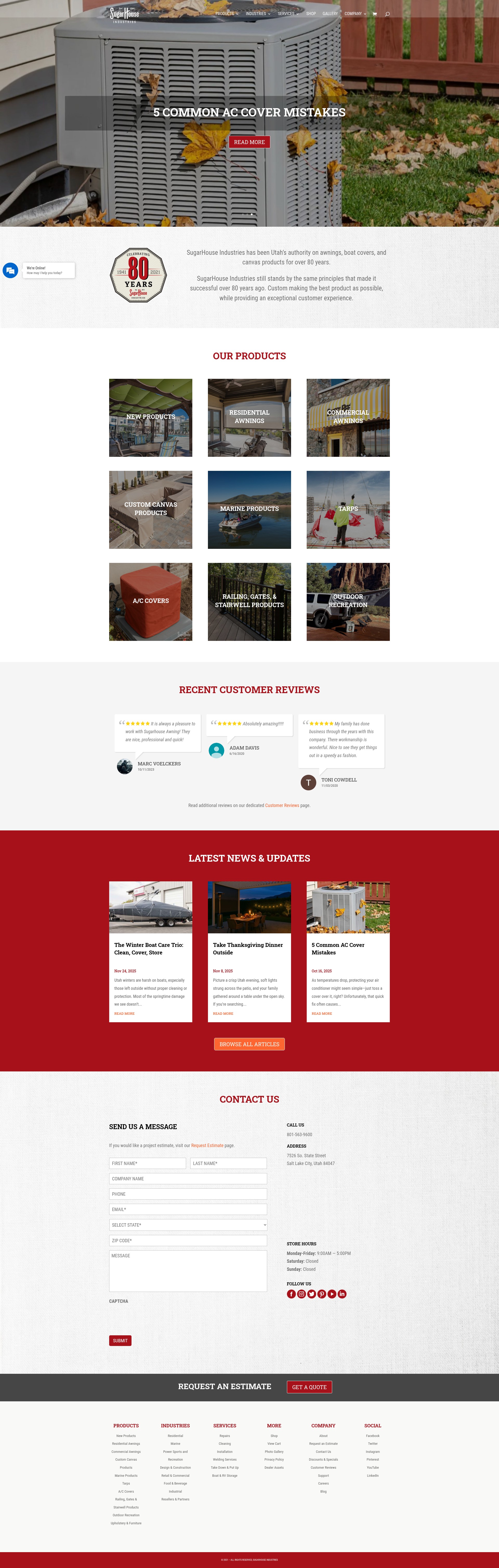 Landing Page