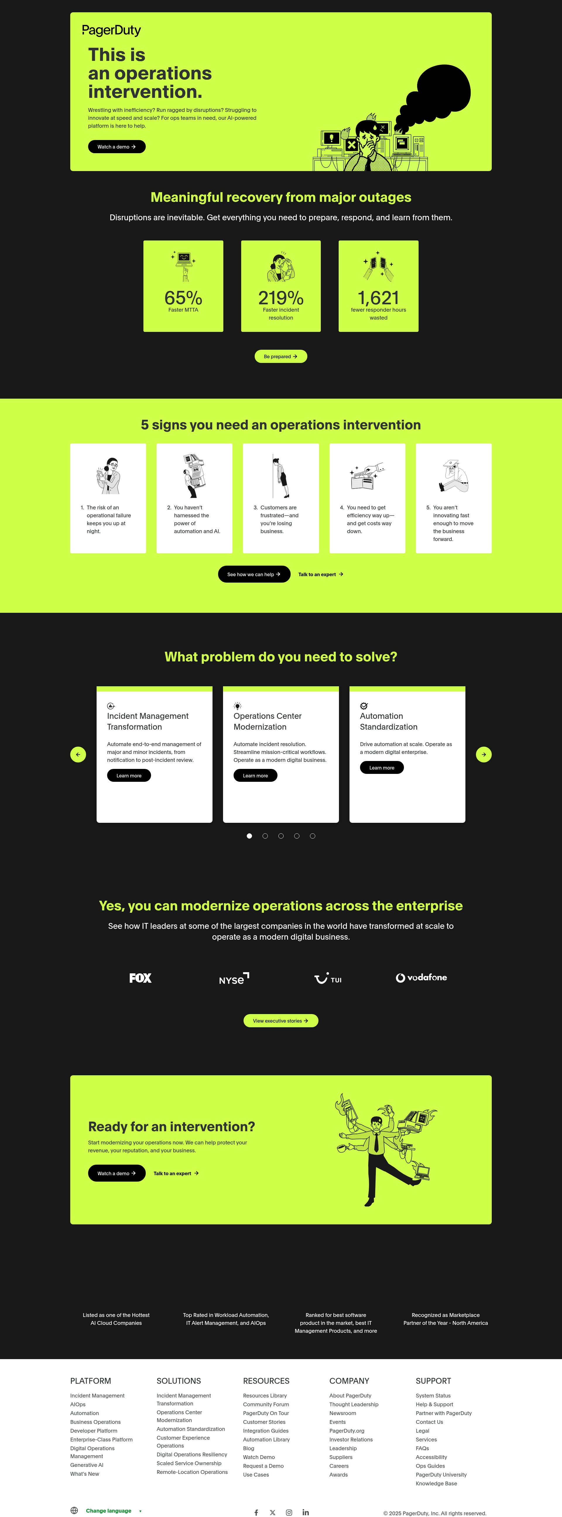 Landing Page